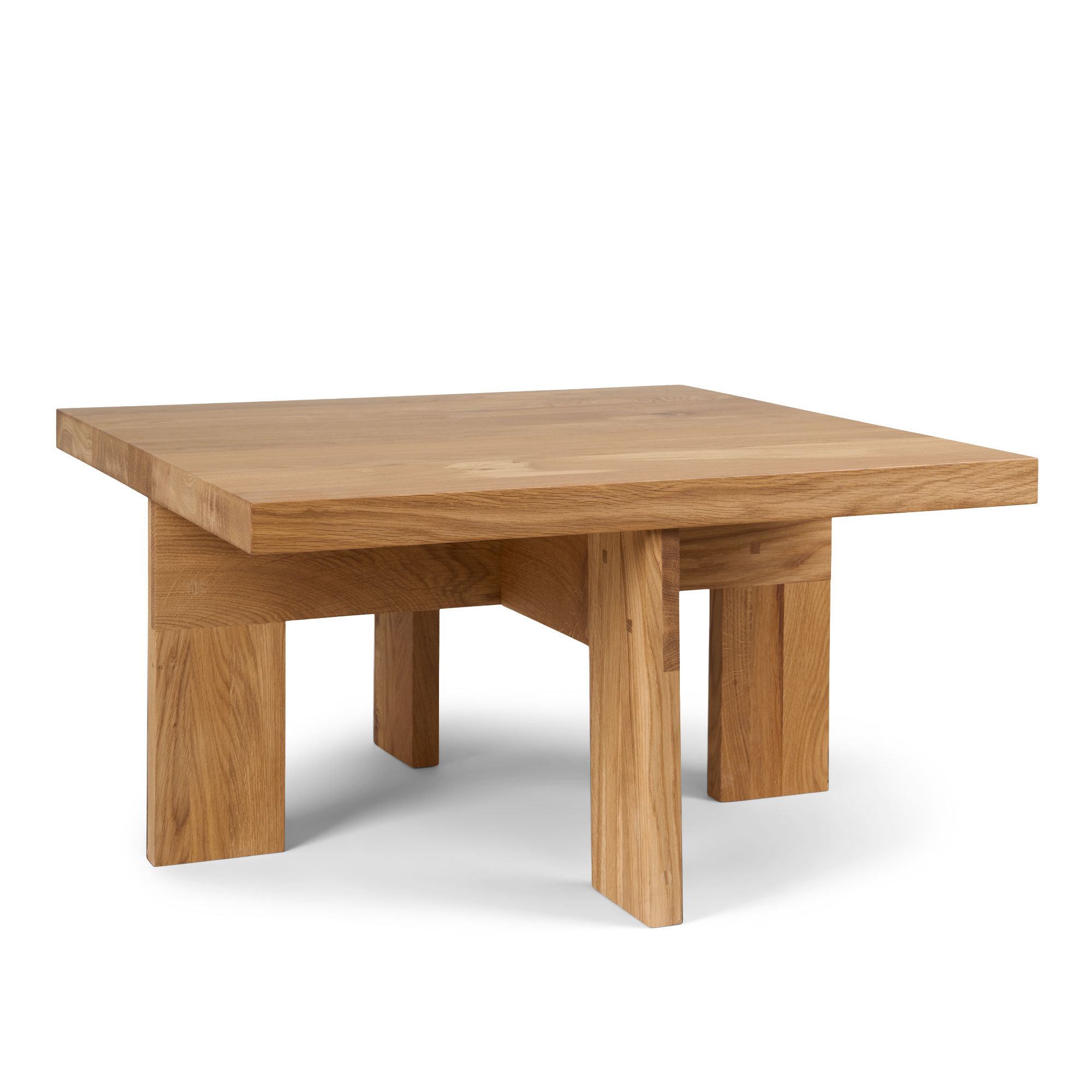 Frama - Farmhouse Square soffbord natural oak - Soffbord - Frama Studio - Beige - Tr&auml;