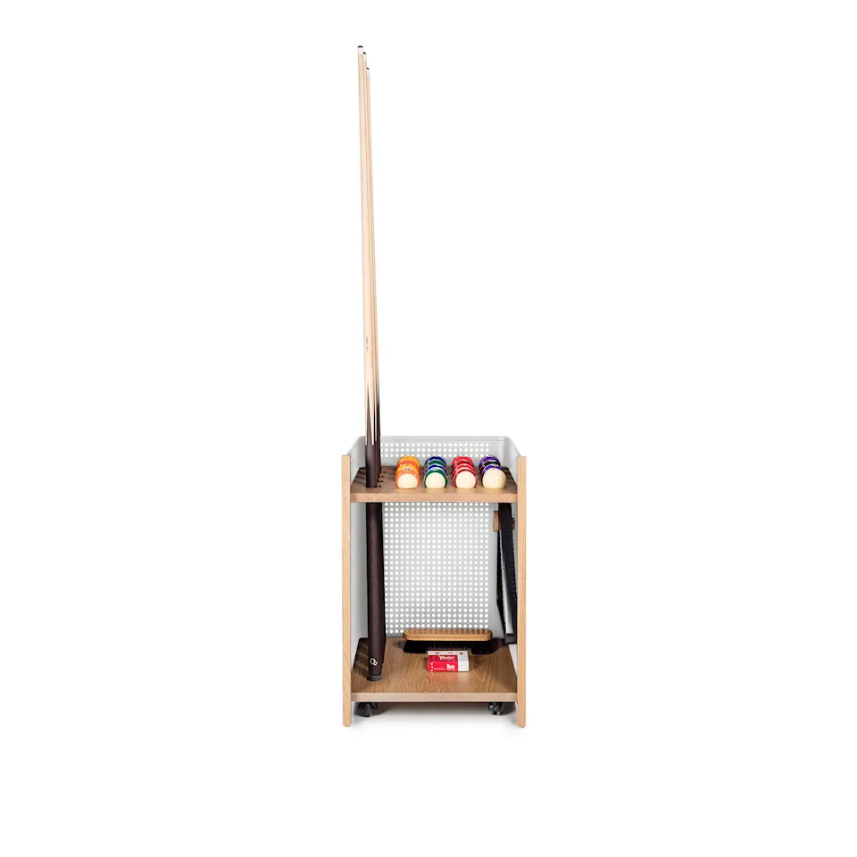 Mou Indoor Floor Cue Rack Oak