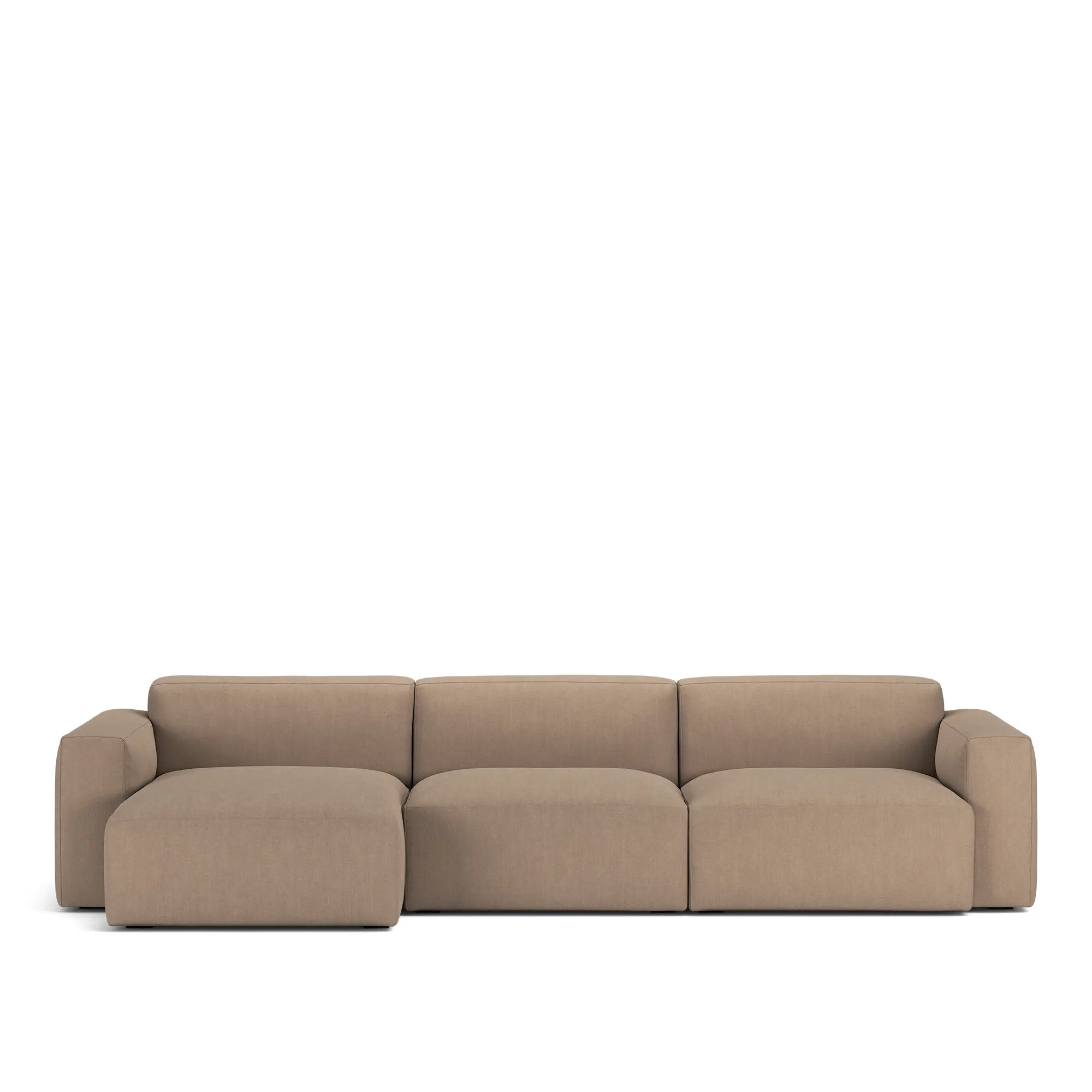 Brick 3-seters sofa sjeselong venstre