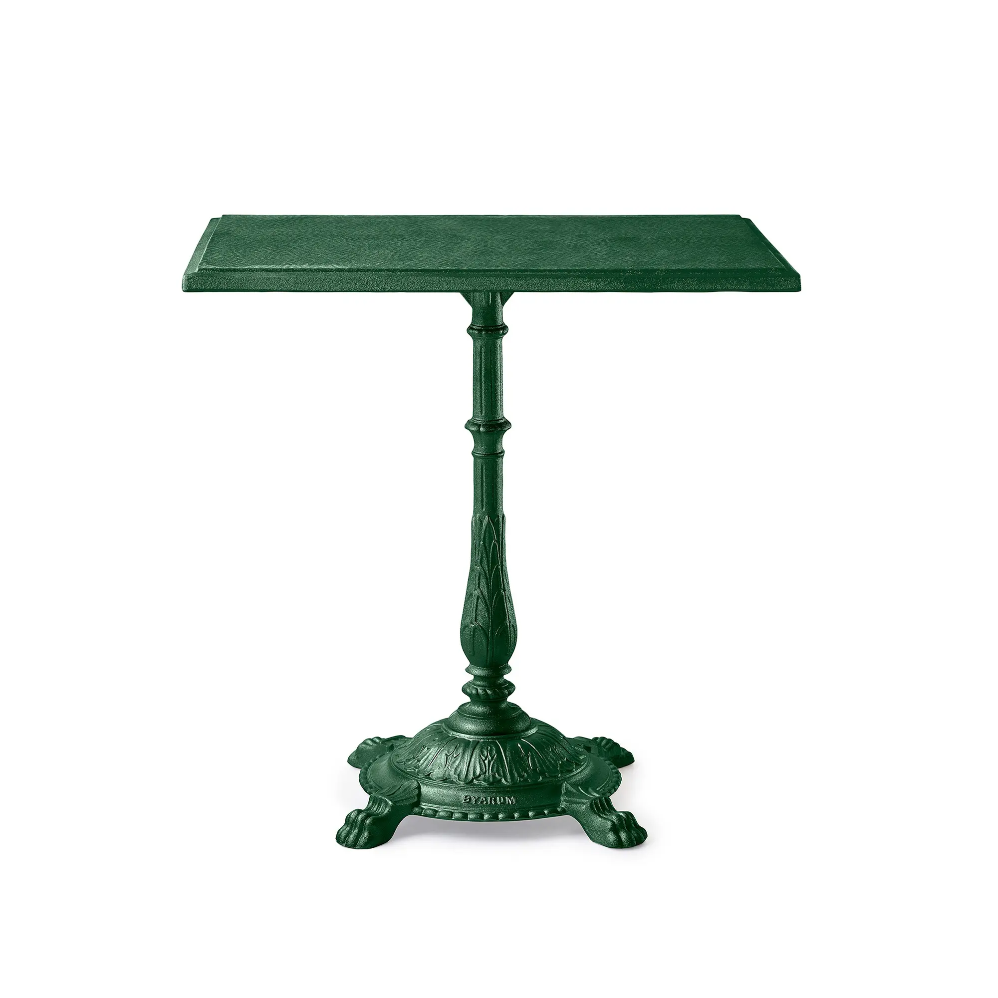 Classic Cafébord Grönlackerad Aluminium