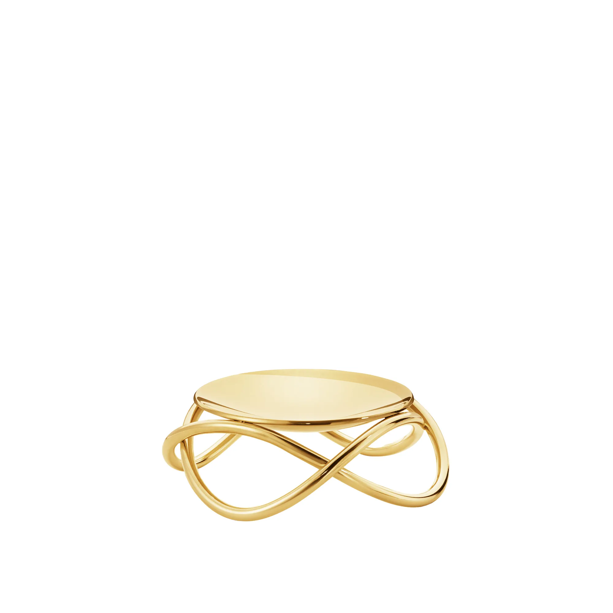 Glow ljusstake guld