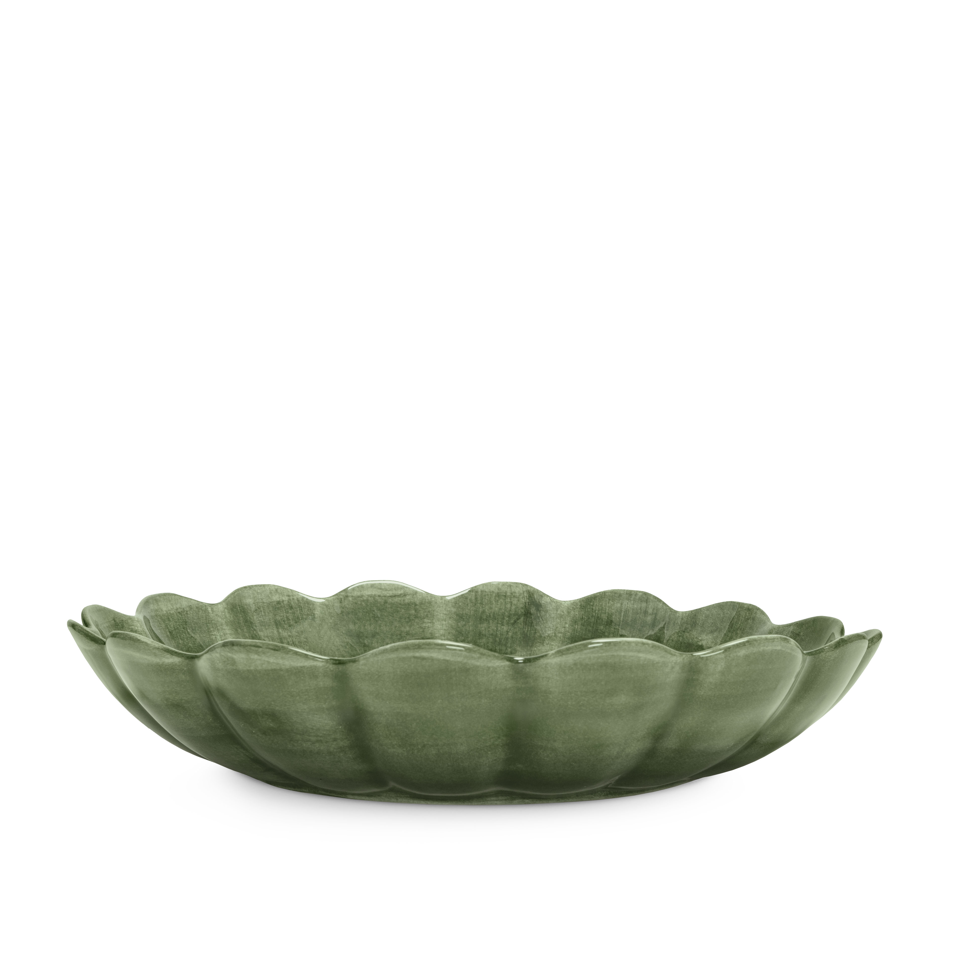 Mateus - Oyster sk&aring;l 31 cm forest green - Serveringssk&aring;lar - Keramik