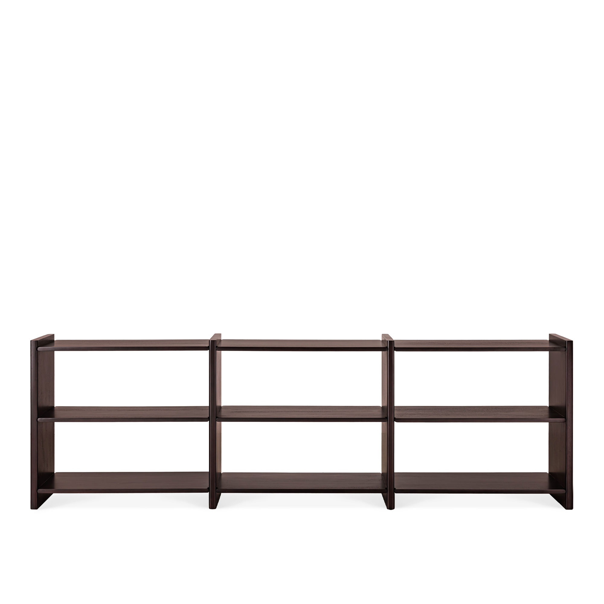 Ethnicraft - Mortise hylla 262x41x82 cm mahogany rose brown - Hyllor & Hyllsystem - Juntos Projects - Brun - Trä