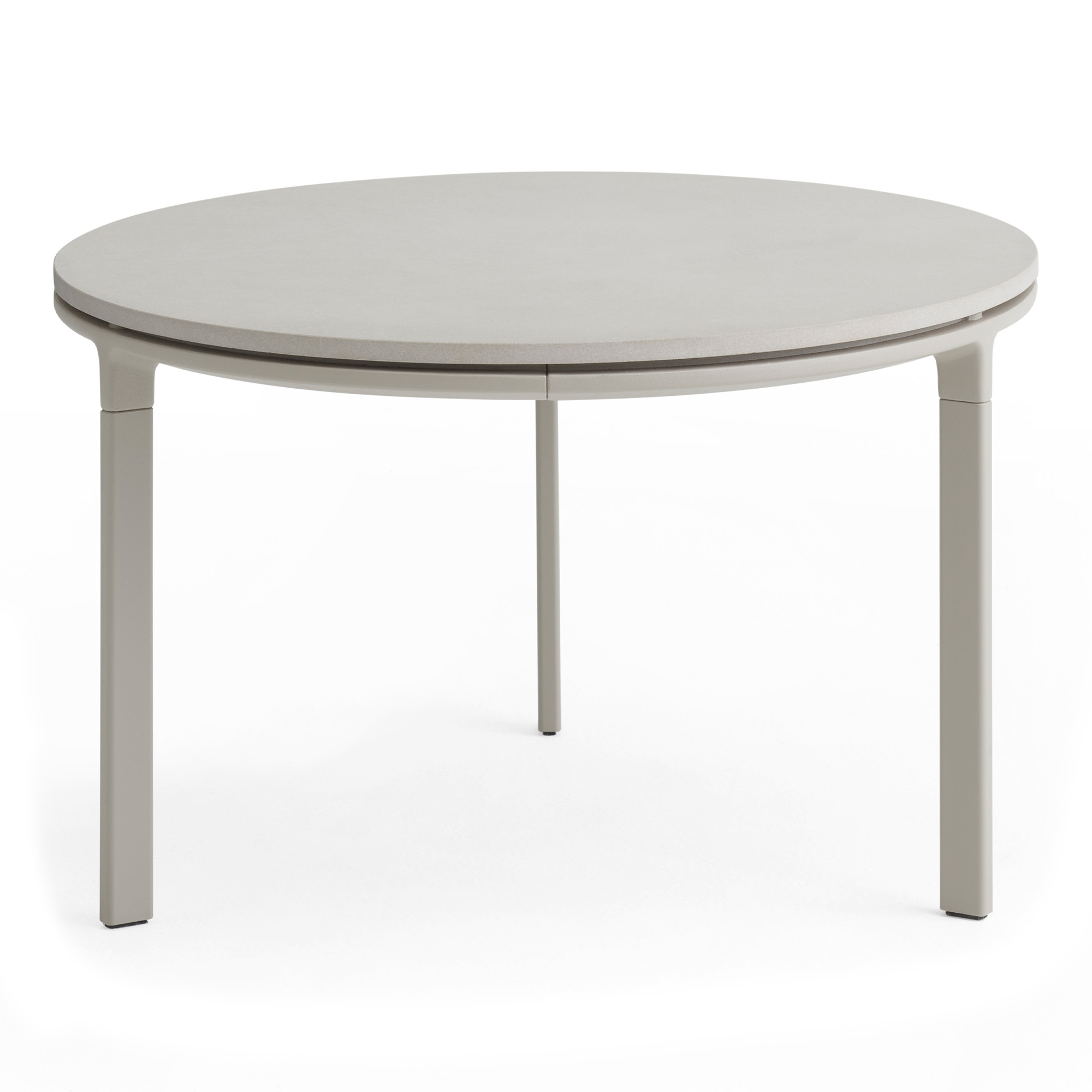 vipp - vipp714 open-air soffbord ø60cm keramik - soffbord utomhus - beige