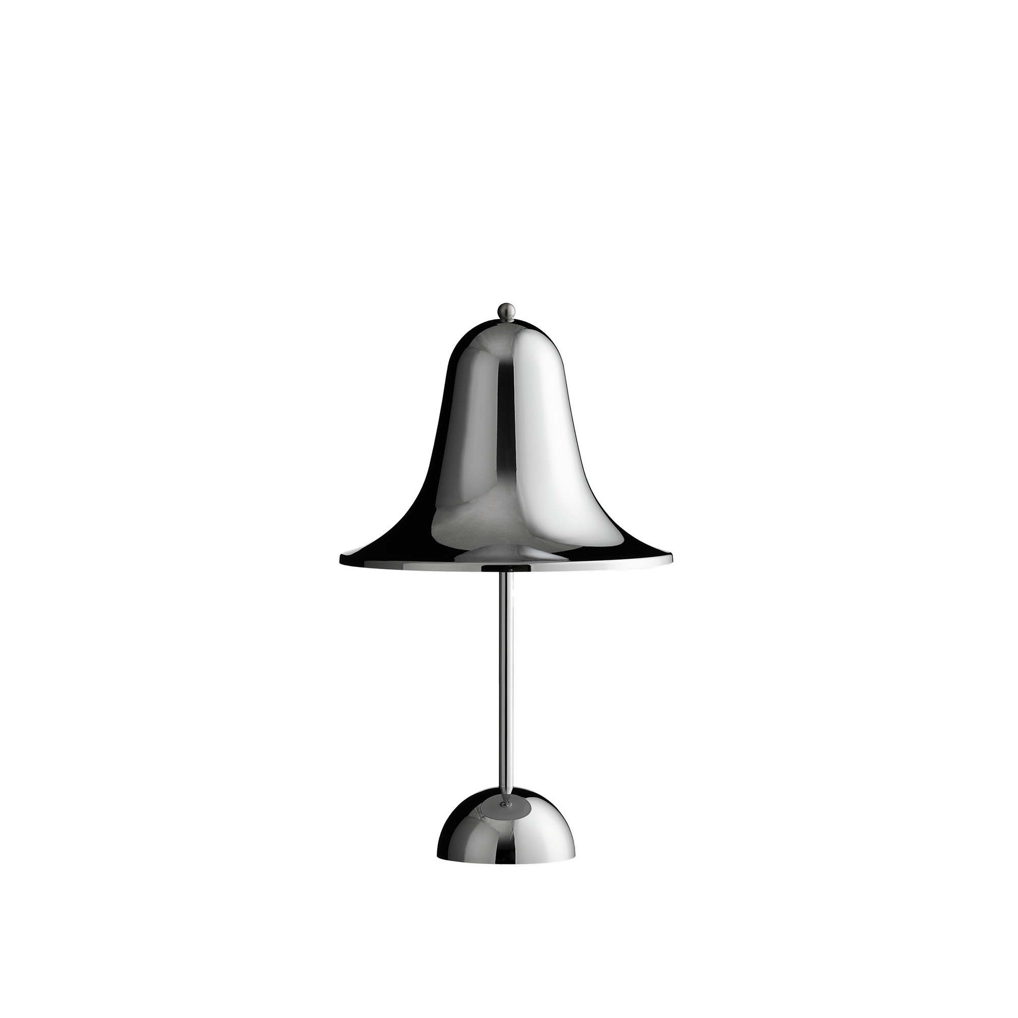 Pantop portable bordlampe 30 cm Shiny chrome