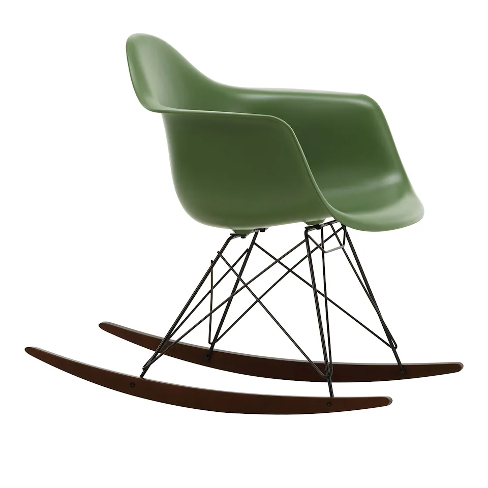 Eames RE Plastic Armchair RAR gungstol Basic Dark/Dark Maple