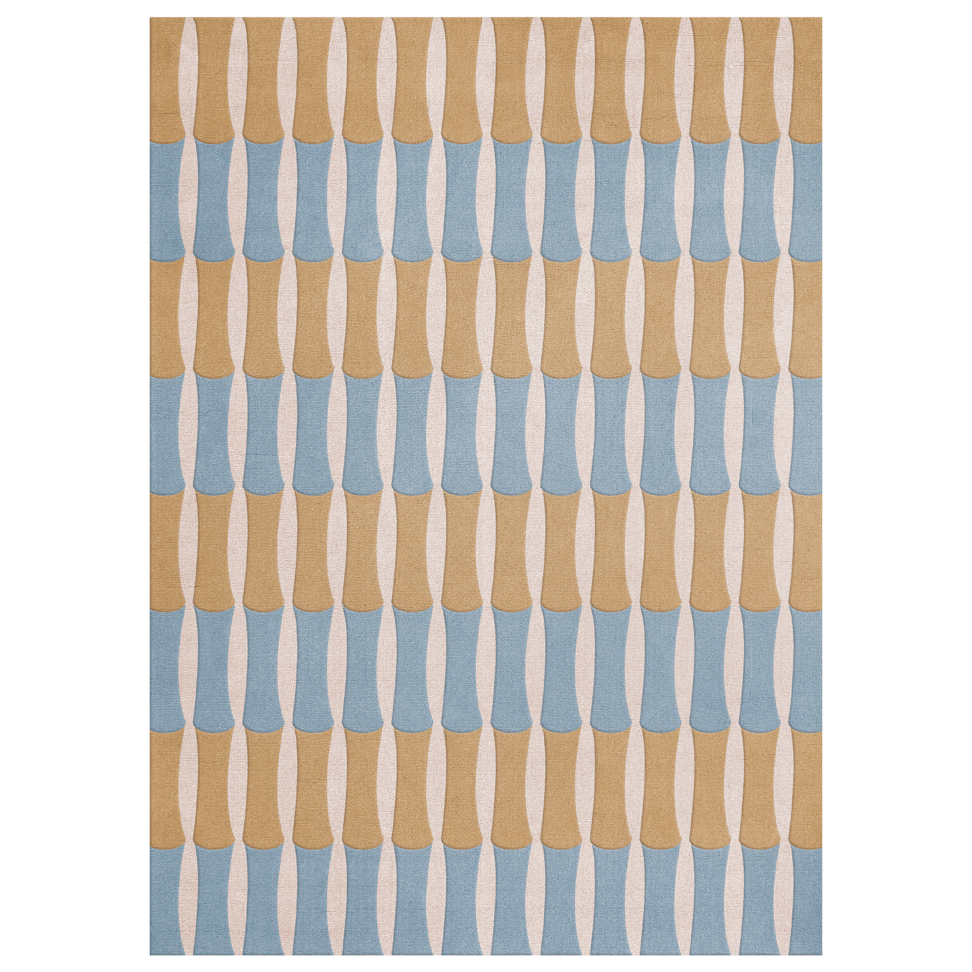 Layered - Alice Crawley Bamboo Forrest Blue 180 x 270 - Ullmattor - Alice Crawley