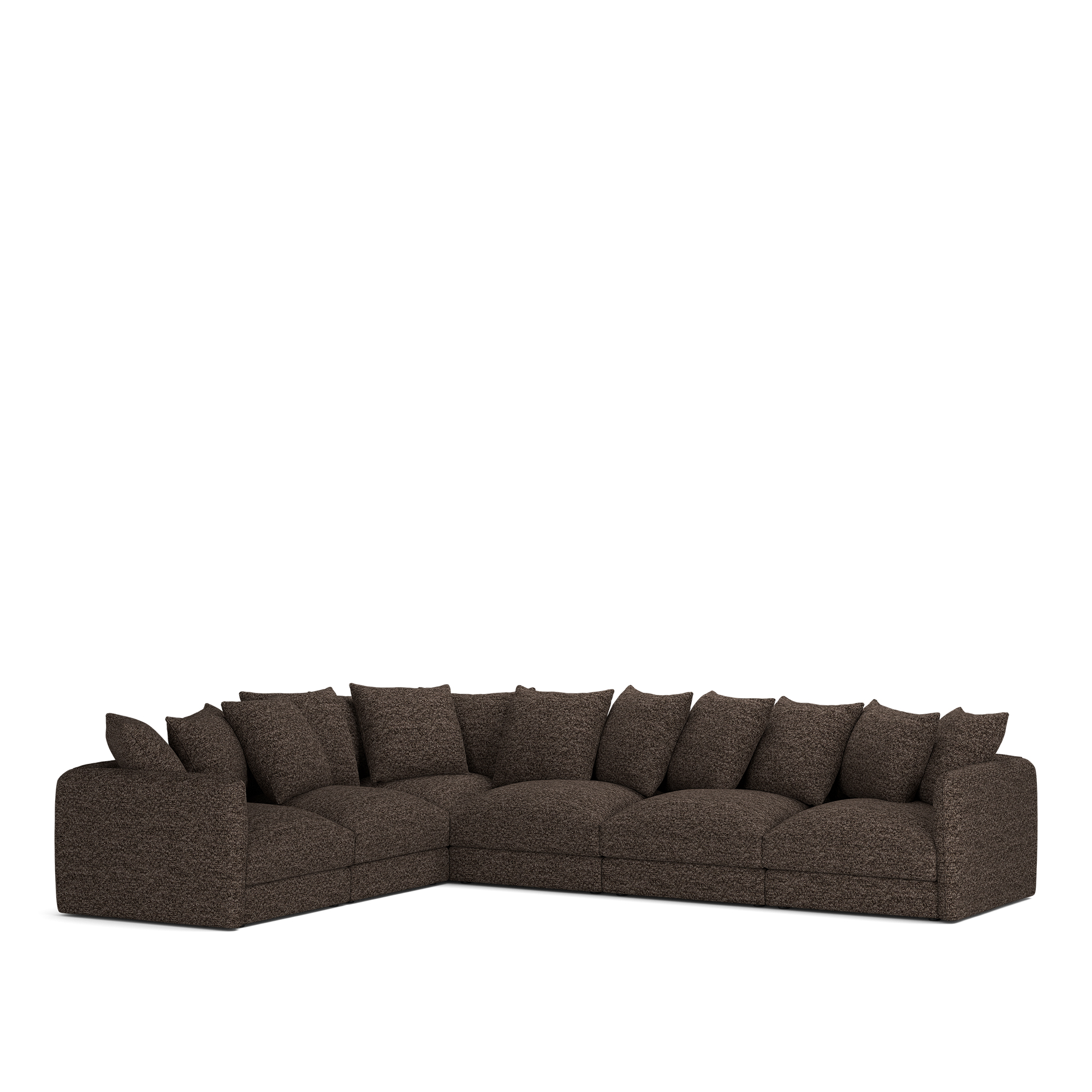 NOGA - Pavarotti 6-Seater Corner Lucinasco 17 Fixed Upholstery - Soffor