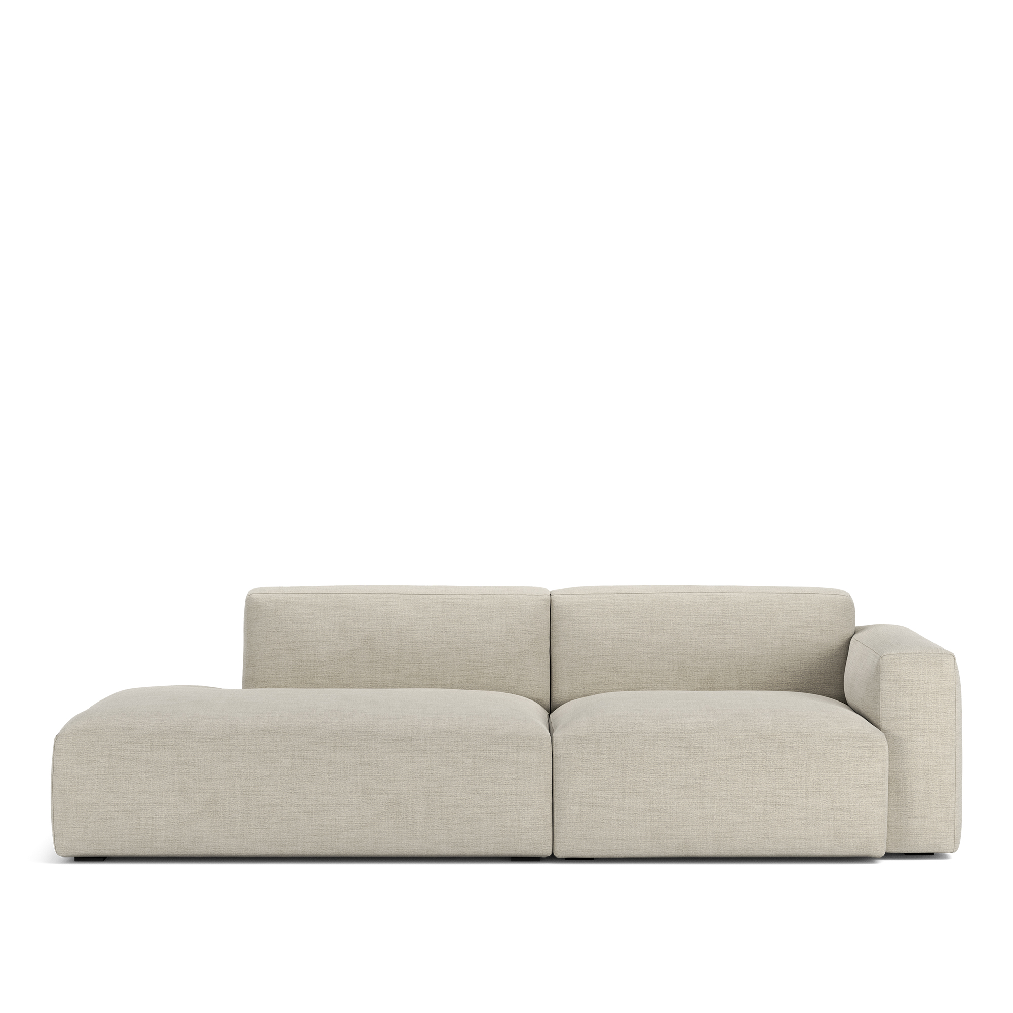 NOGA - Brick 2-Seater Open End Left Sienna 102 Removable Upholstery - Soffor