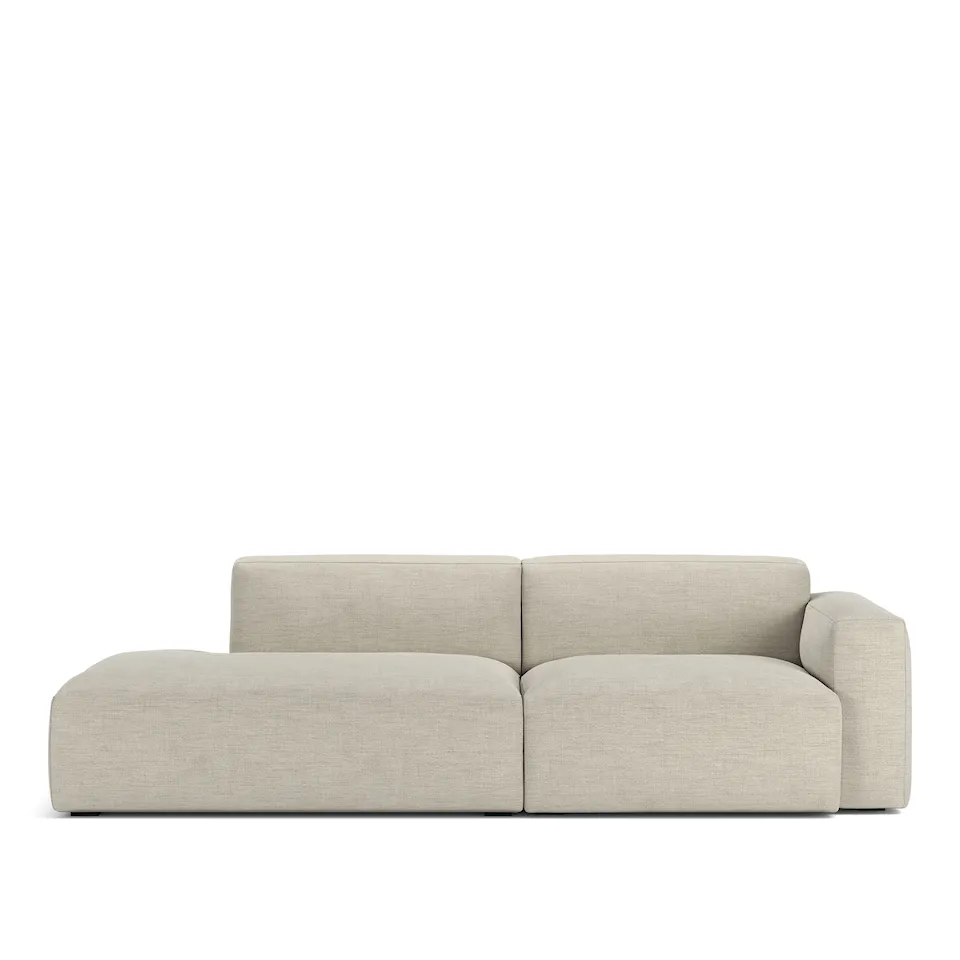 Brick 2-Seater Open End Left Sienna 102 Removable Upholstery