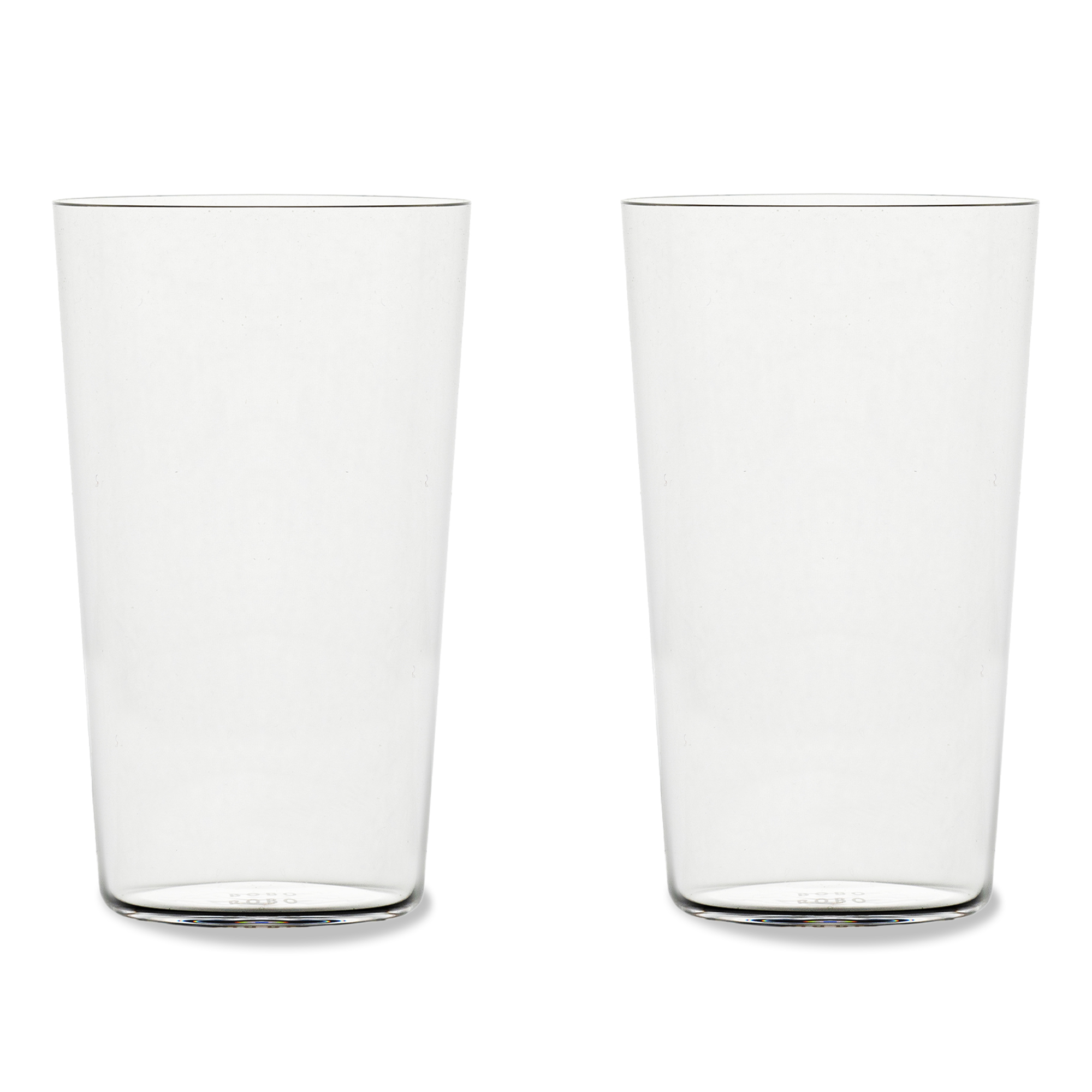 BOBO - Guldvas glas 53 cl 2-pack - Dricksglas - Transparent | Servering - Glas - Dricksglas | Möbelexperten