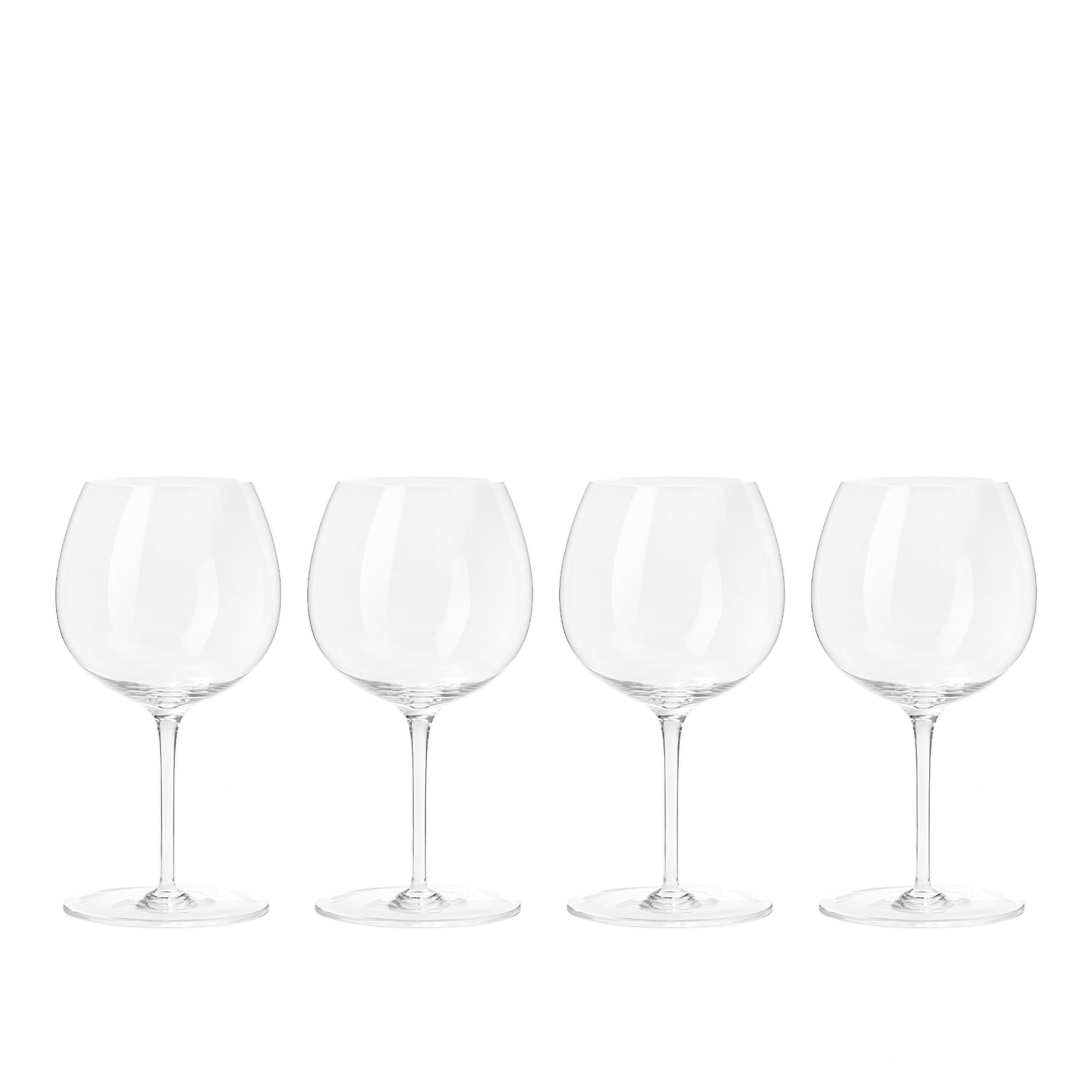 BOBO - Bistro - Set of 4 - Vinglass - Gjennomsiktig