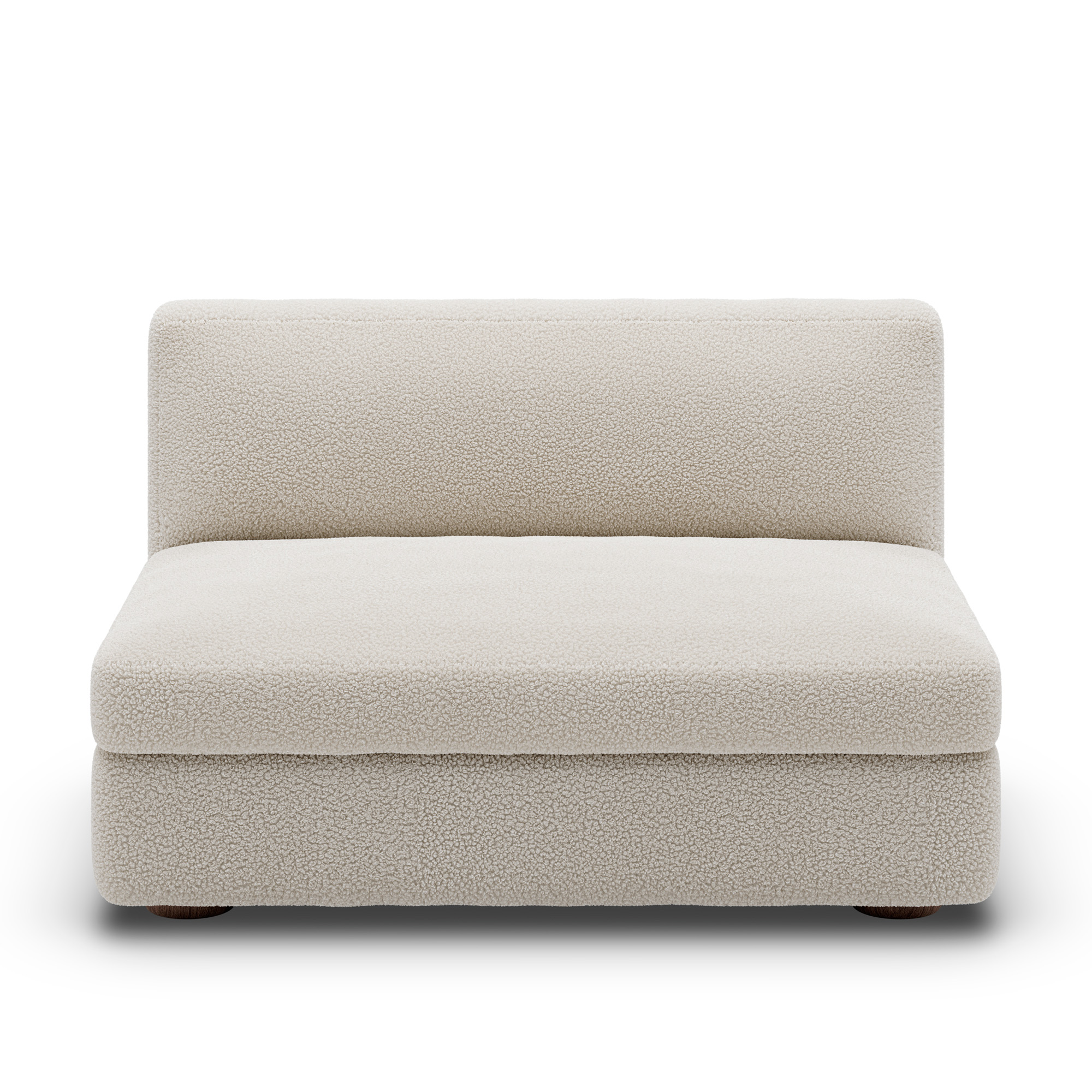 New Works - Coda Wide Middle - Module 51 - Fabric Category C - Drake 2 Spacedust - Modulsoffor & Hörnsoffor - John Astbury - Trä/Textilmaterial