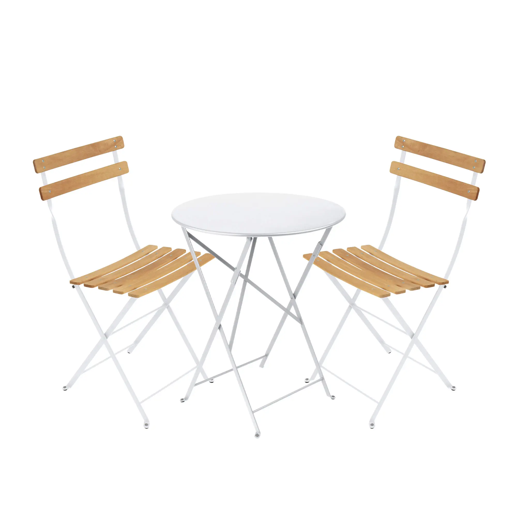 Bistro spisegruppe Ø60cm & 2 tre stoler