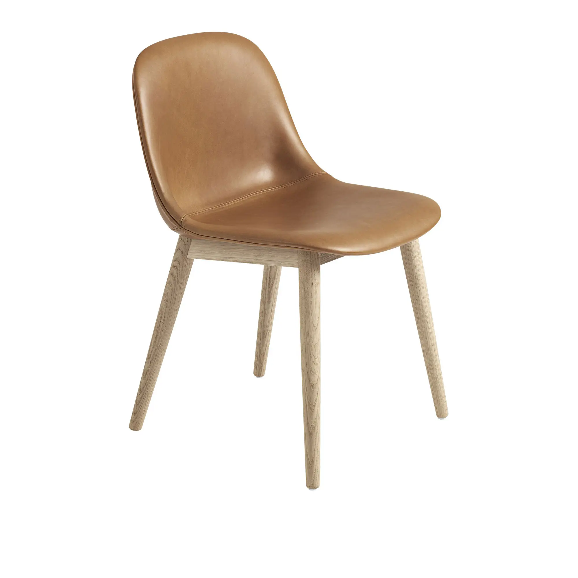 Fiber Side Chair - Wood Base
