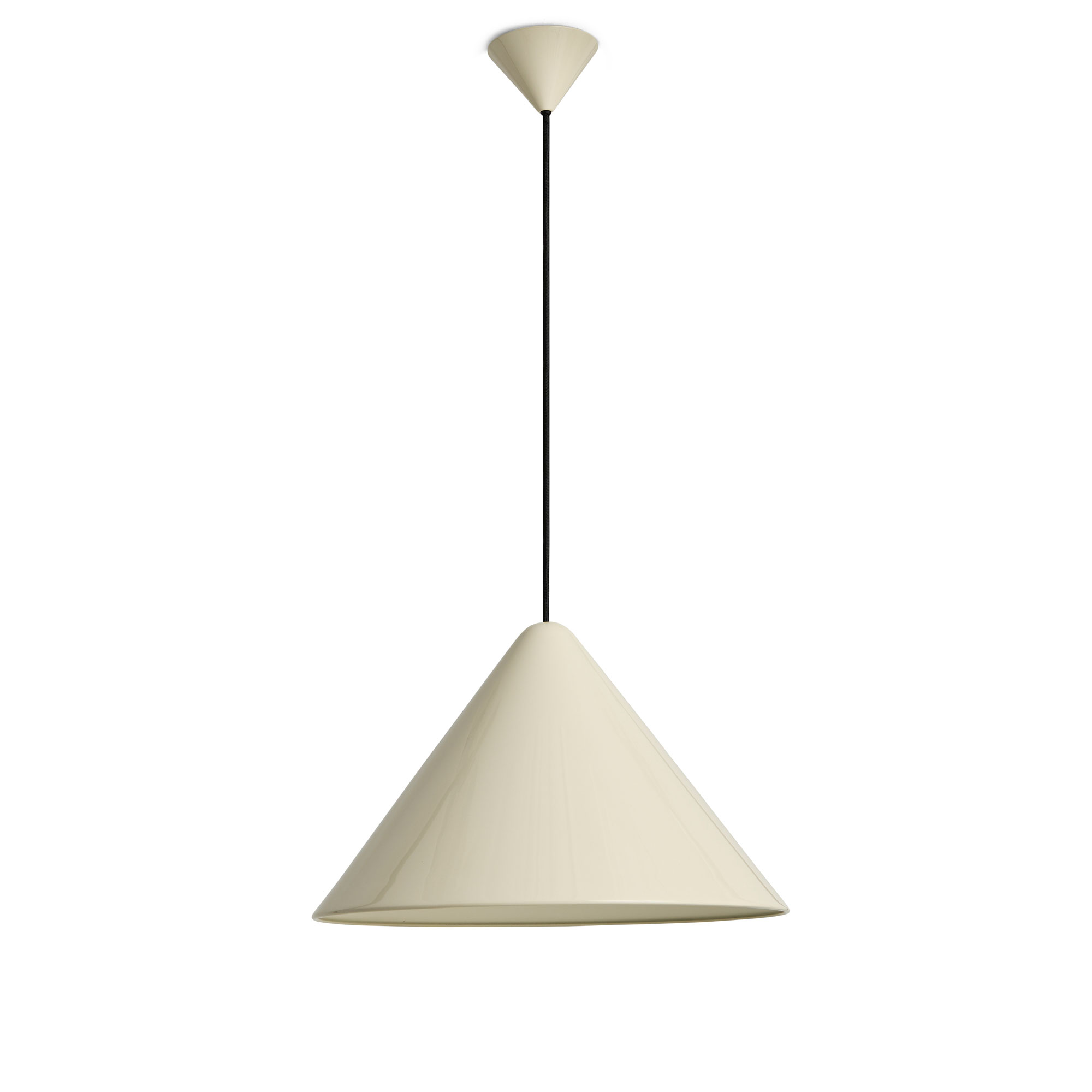 HAY - Compass Pendant 430 oyster white - Pendellampor - Julien Renault - Beige - Metall | Belysning - Taklampor - Pendellampor | Möbelexperten