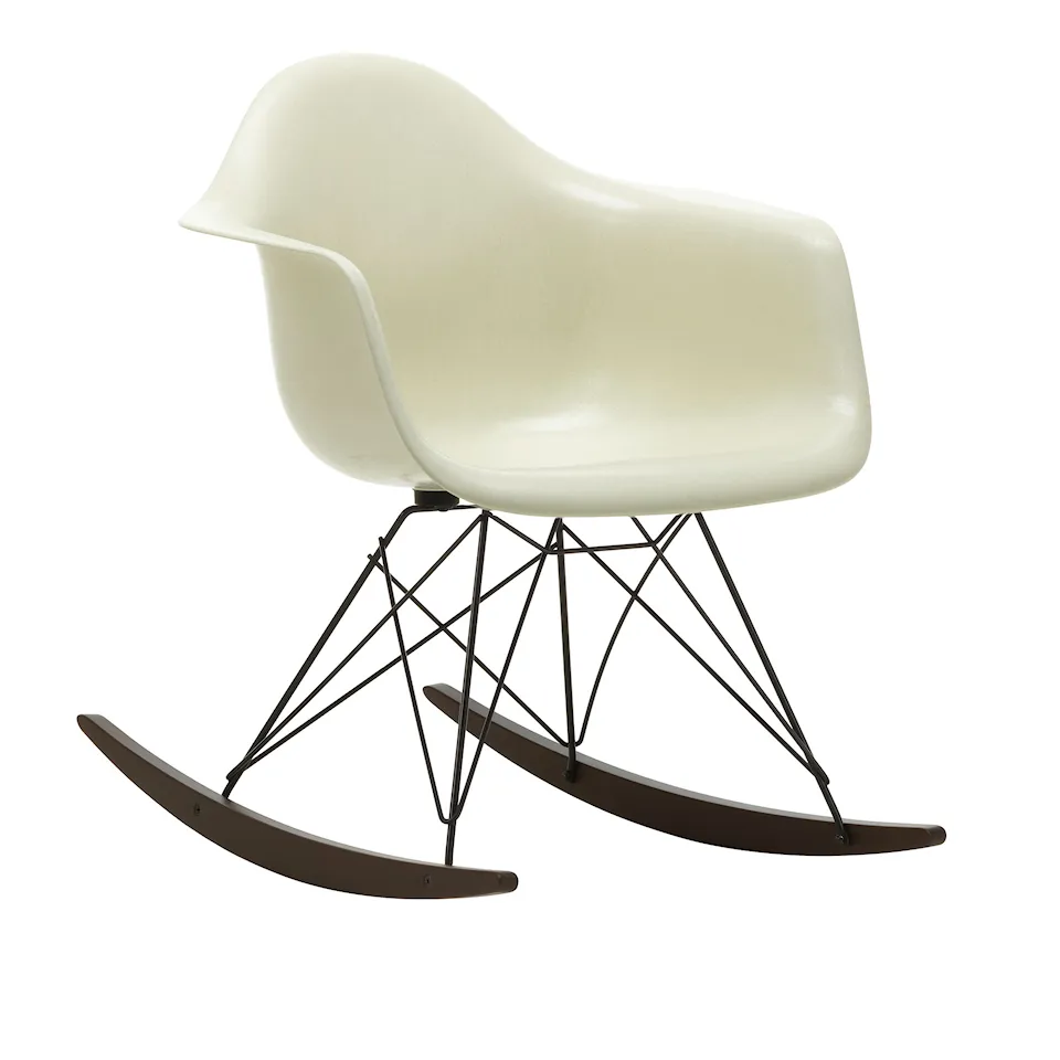 Eames Fiberglass Armchair RAR gungstol Basic Dark/Dark Maple