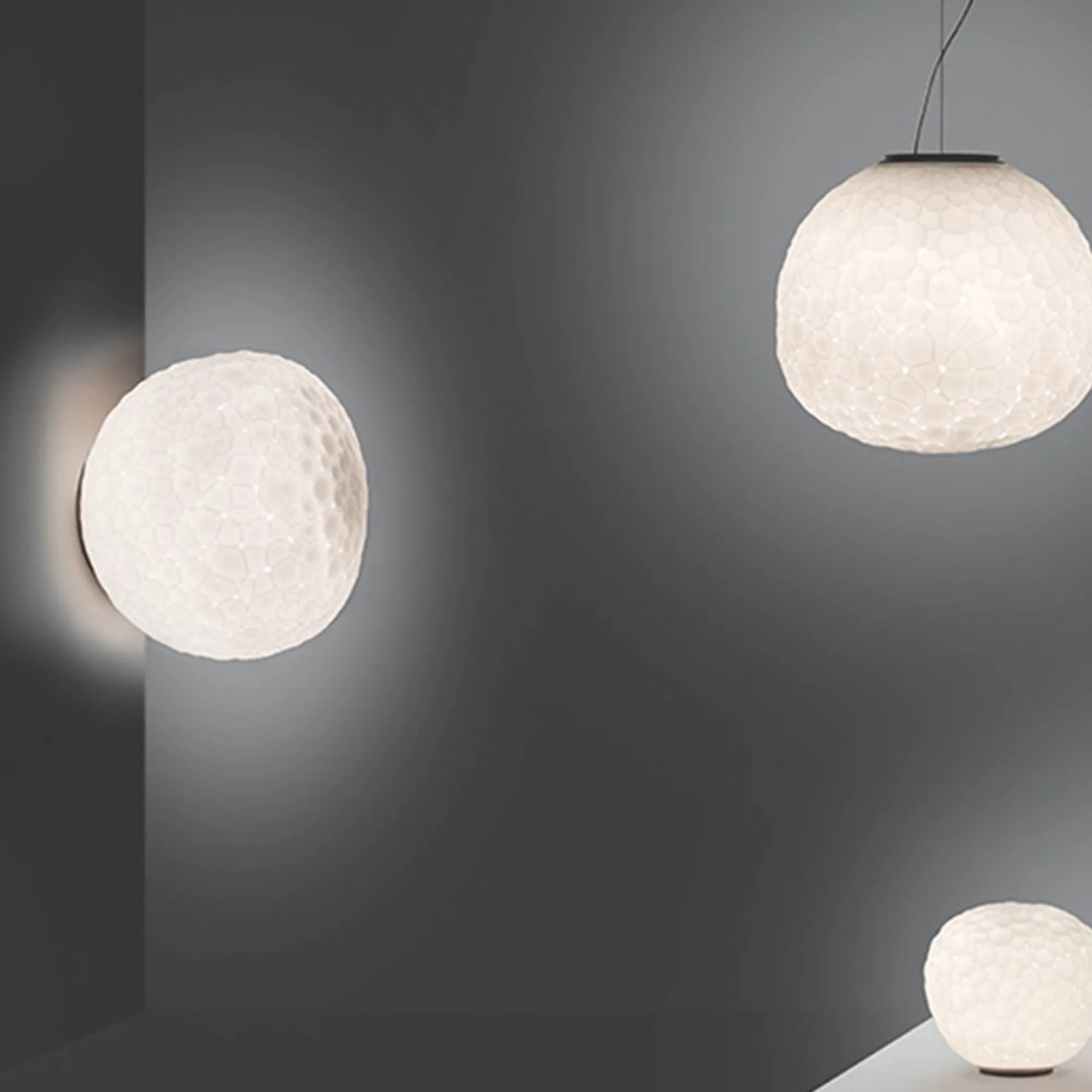 Meteorite Vägg/Taklampa