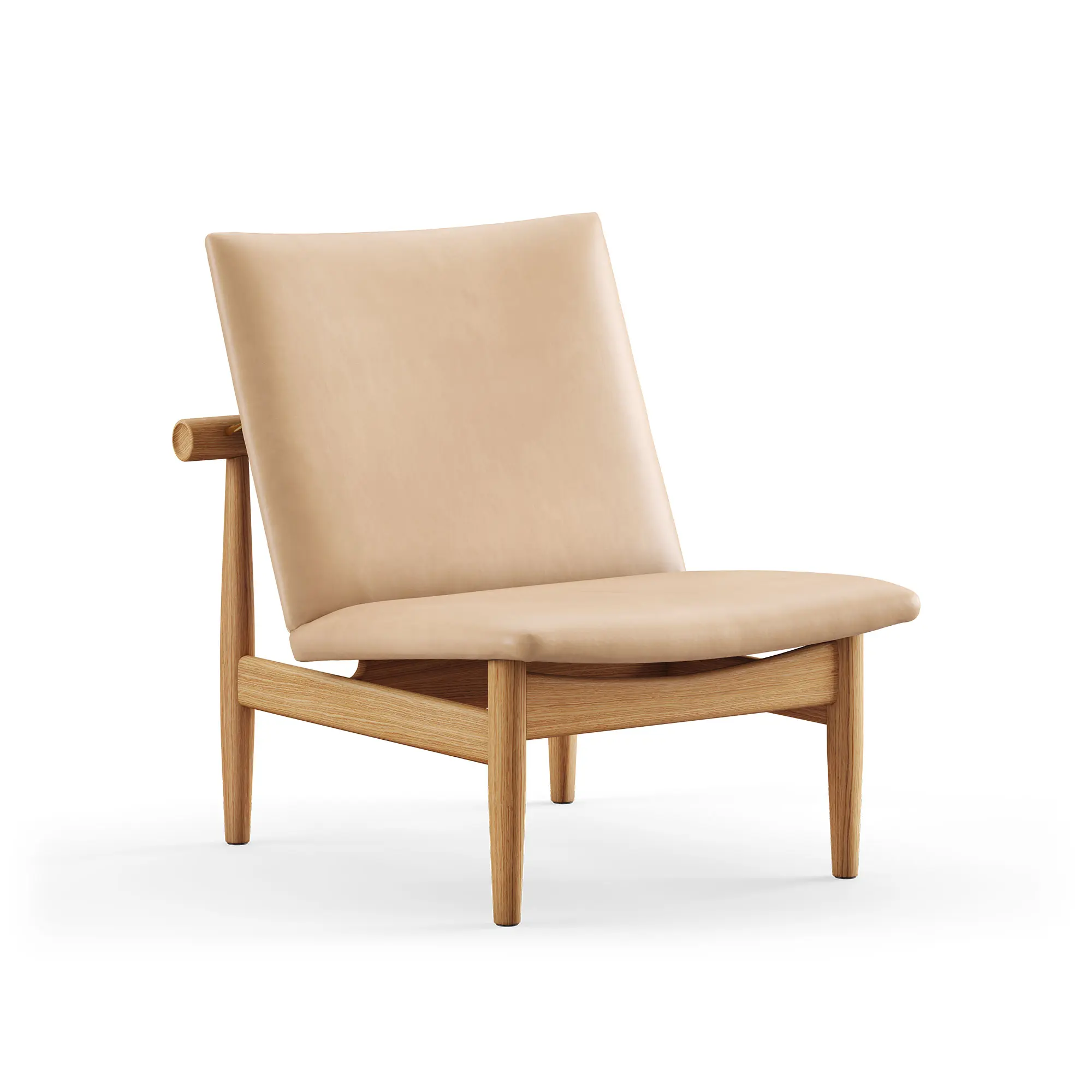 Japan fåtölj Dark oiled oak