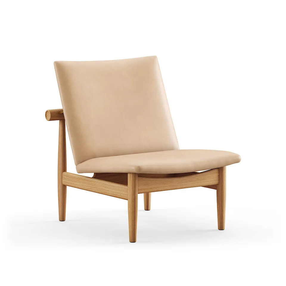 Japan fåtölj Dark oiled oak