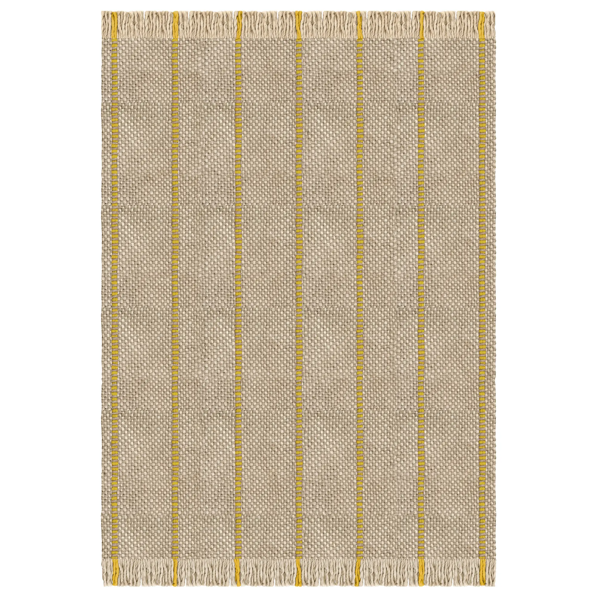 Massproductions Cord Yellow Oatmeal ullteppe