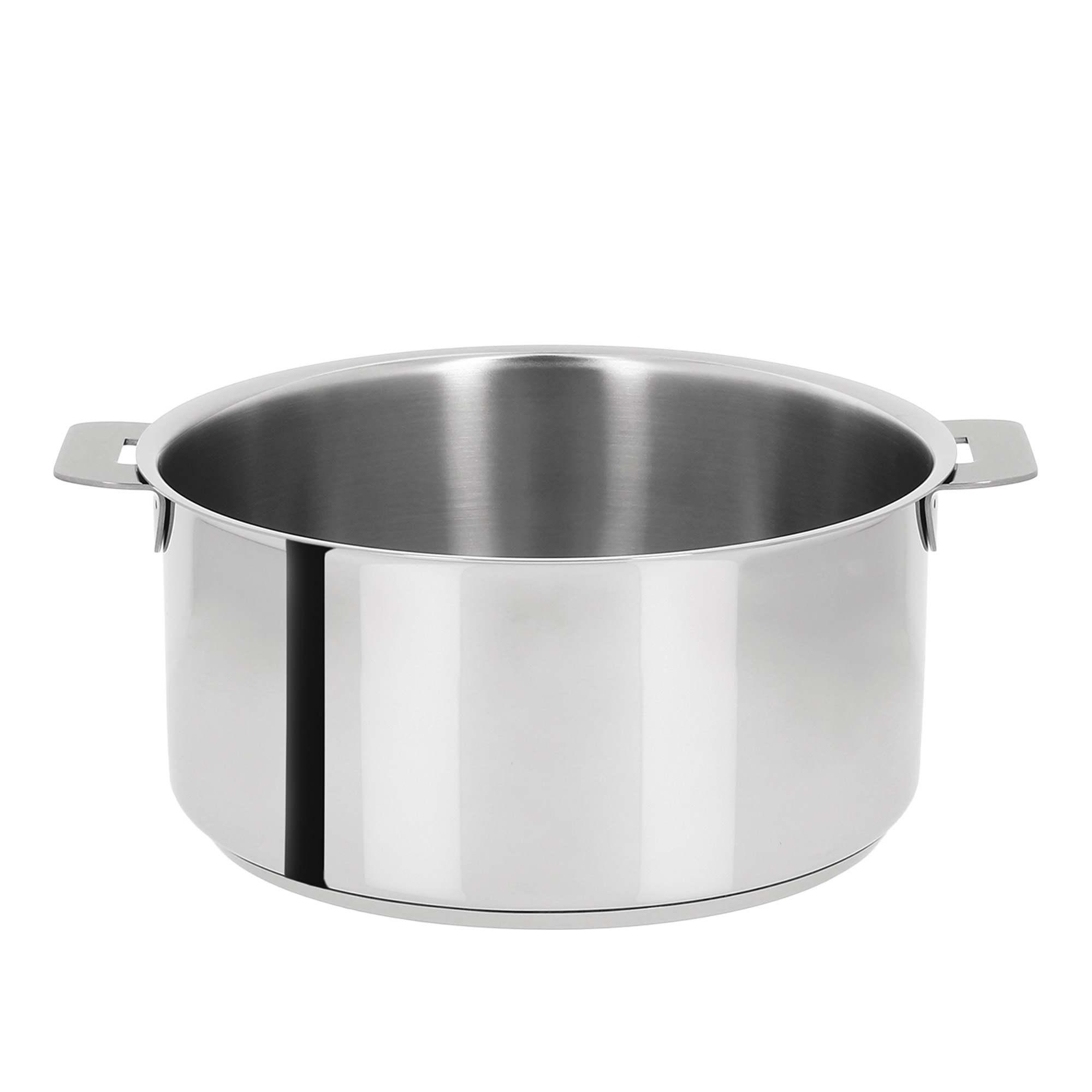 CRISTEL - Mutine Removable Saucepan 16 cm Induction With Glass Lid - Grytor och kastruller - Silver