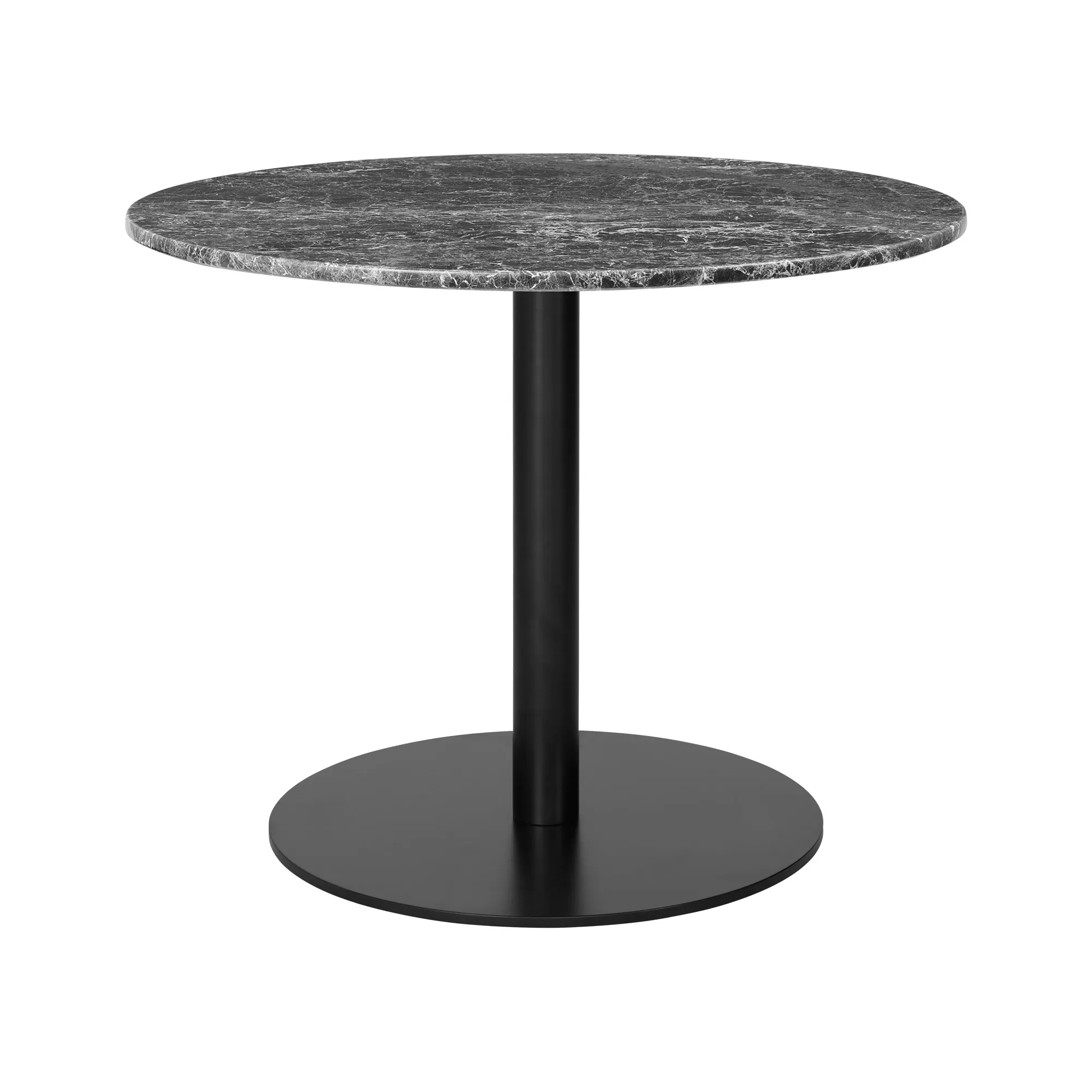 GUBI 1.0 loungebord Ø80 cm svart