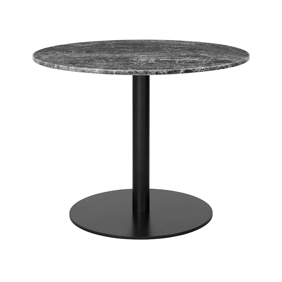 GUBI 1.0 loungebord Ø80 cm svart