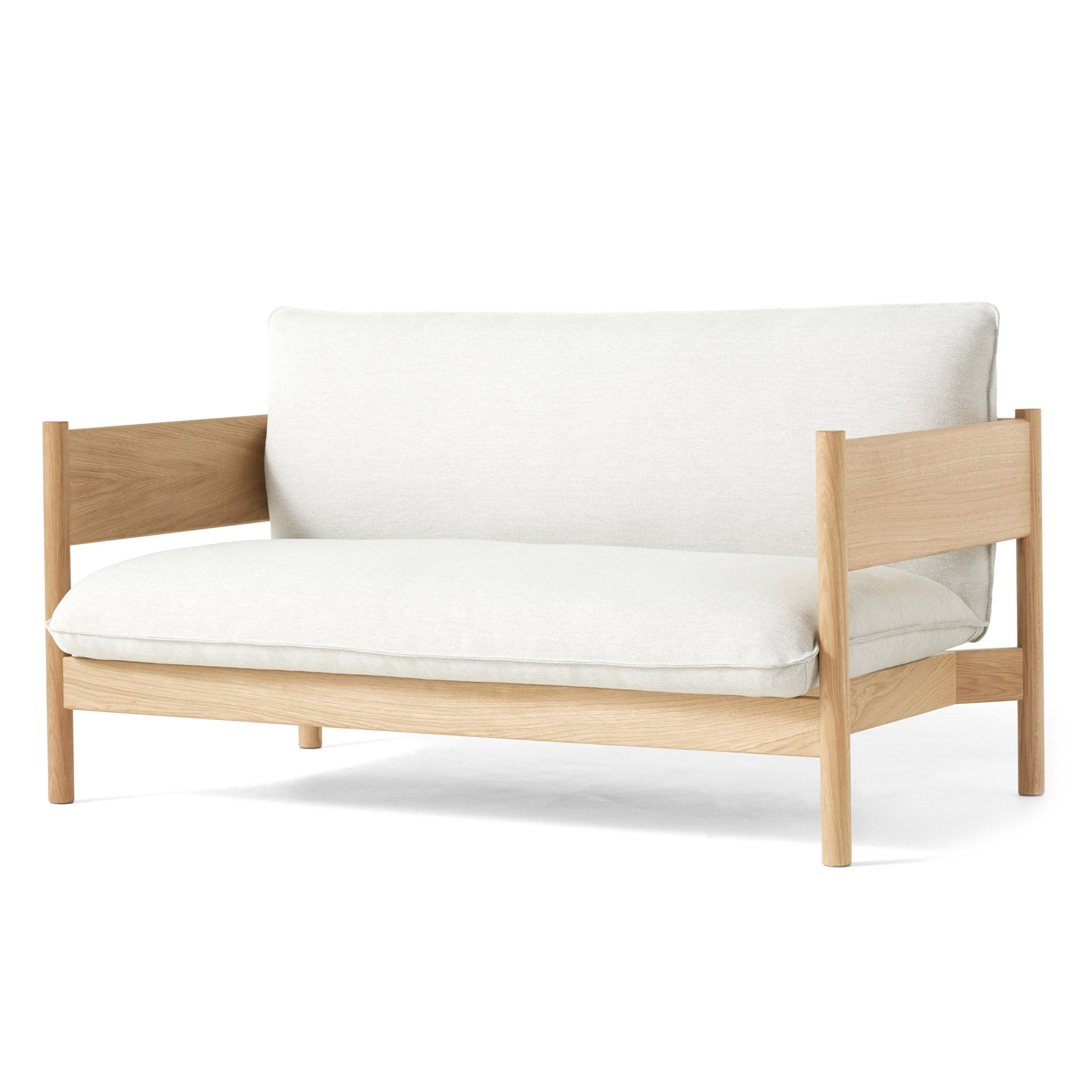 HAY - Arbour Club Sofa Oiled Waxed Oak Base - Mode 009 Clavicle - Soffor - designer_andreas_engesvik,Daniel Rybakken - Träfärgad