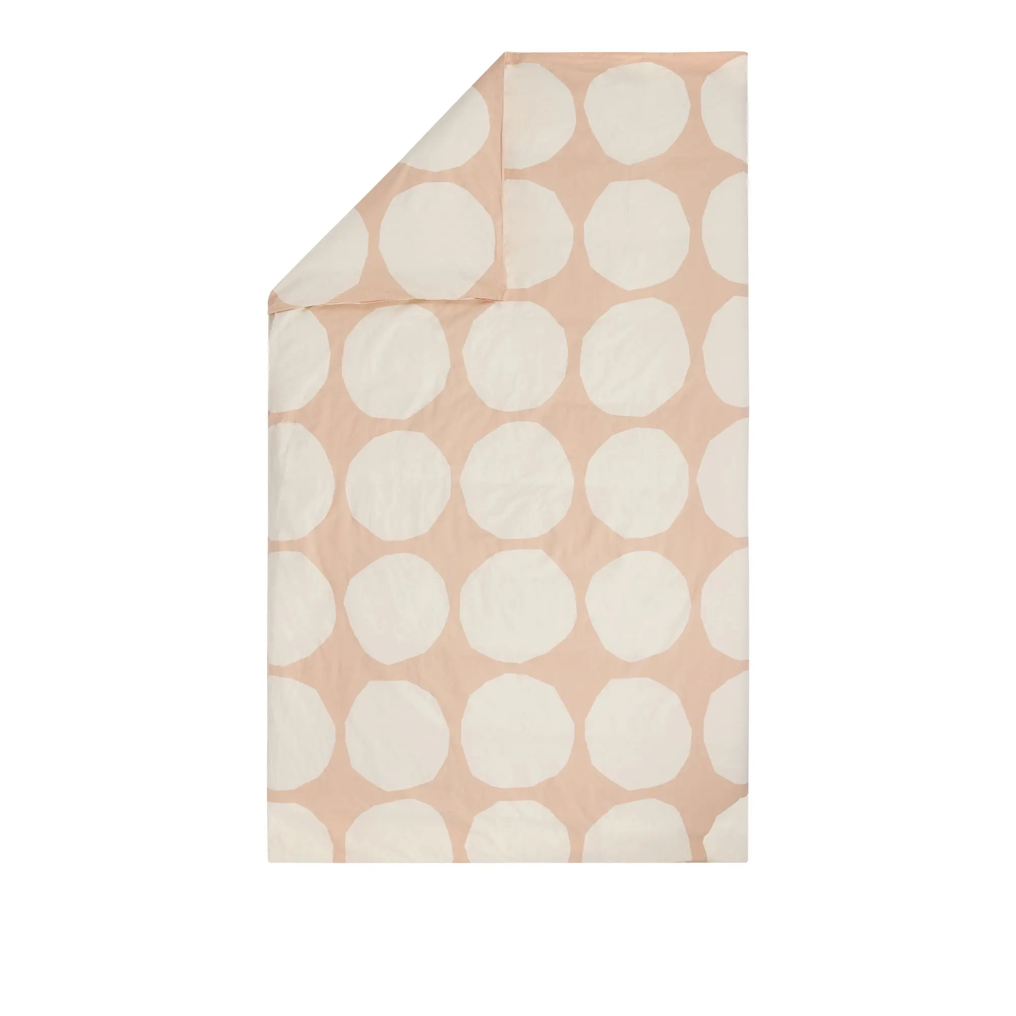 Kivet påslakan pink, white