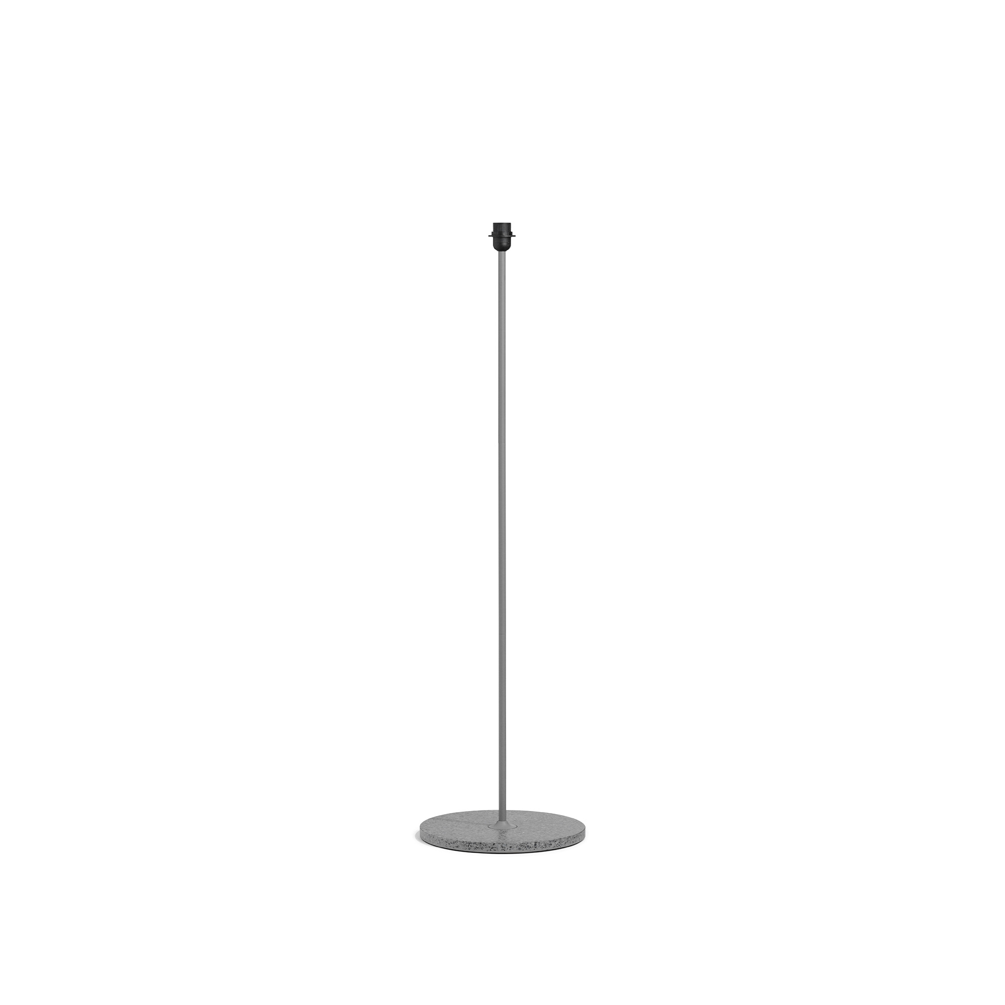 HAY Common Floor Lamp Base - Summit Grey/grey Terrazzo