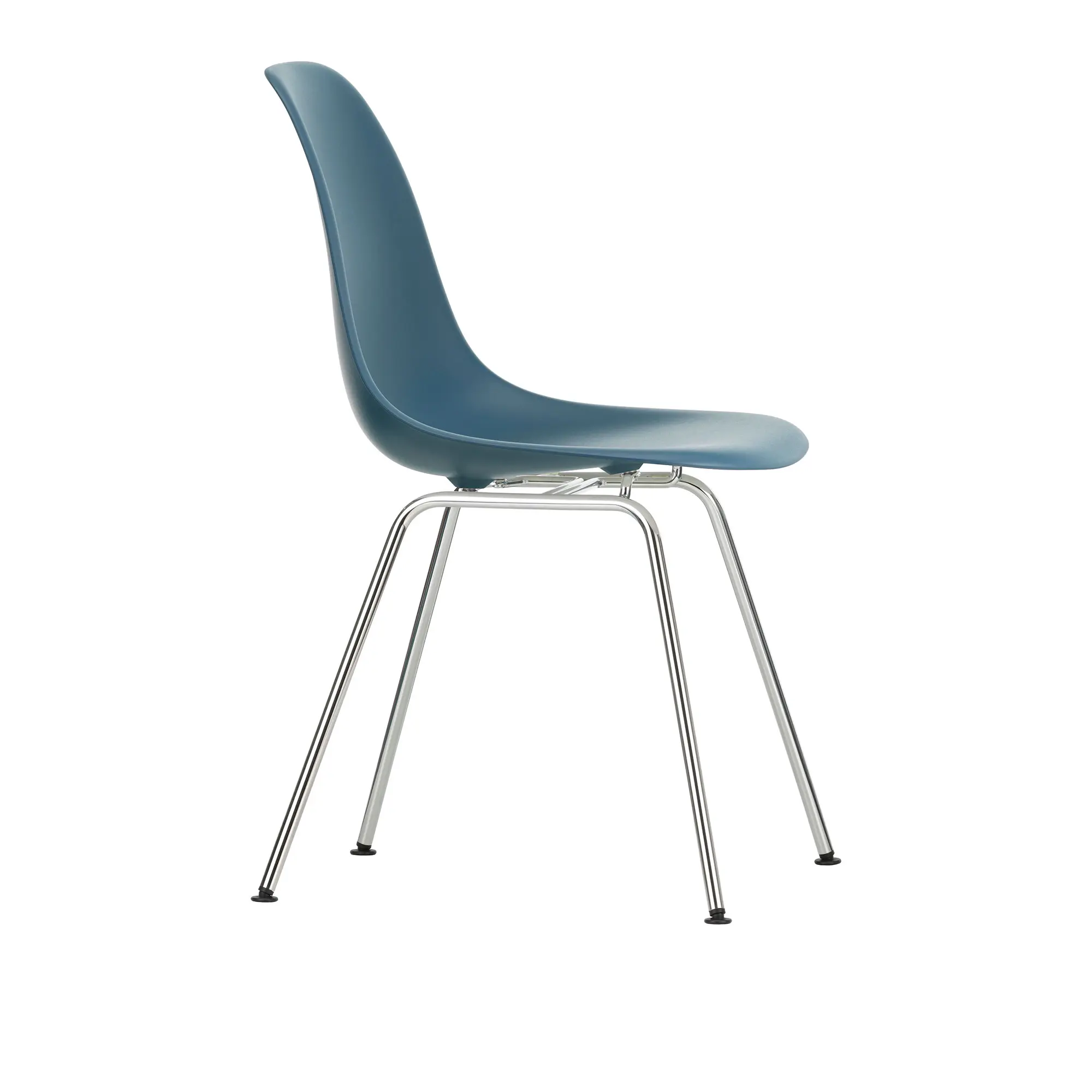 Eames RE Plastic Chair DSX stol Chrome