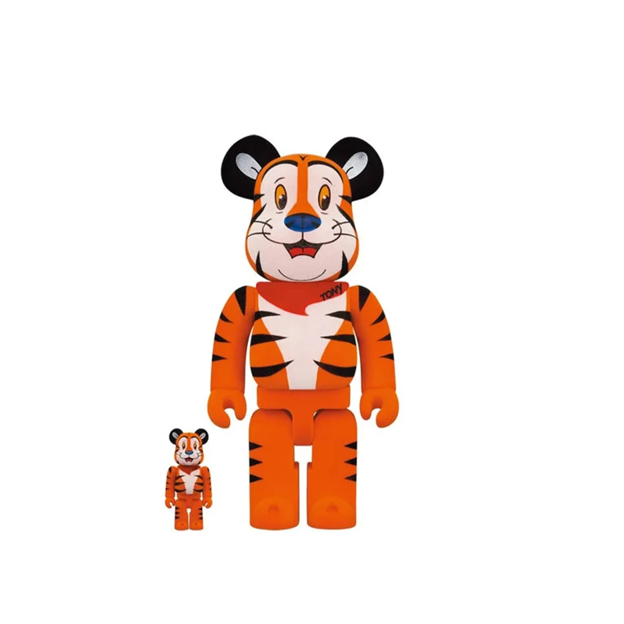 BE@RBRICK Tony The Tiger Vintage Flocky Ver. 100% & 400%