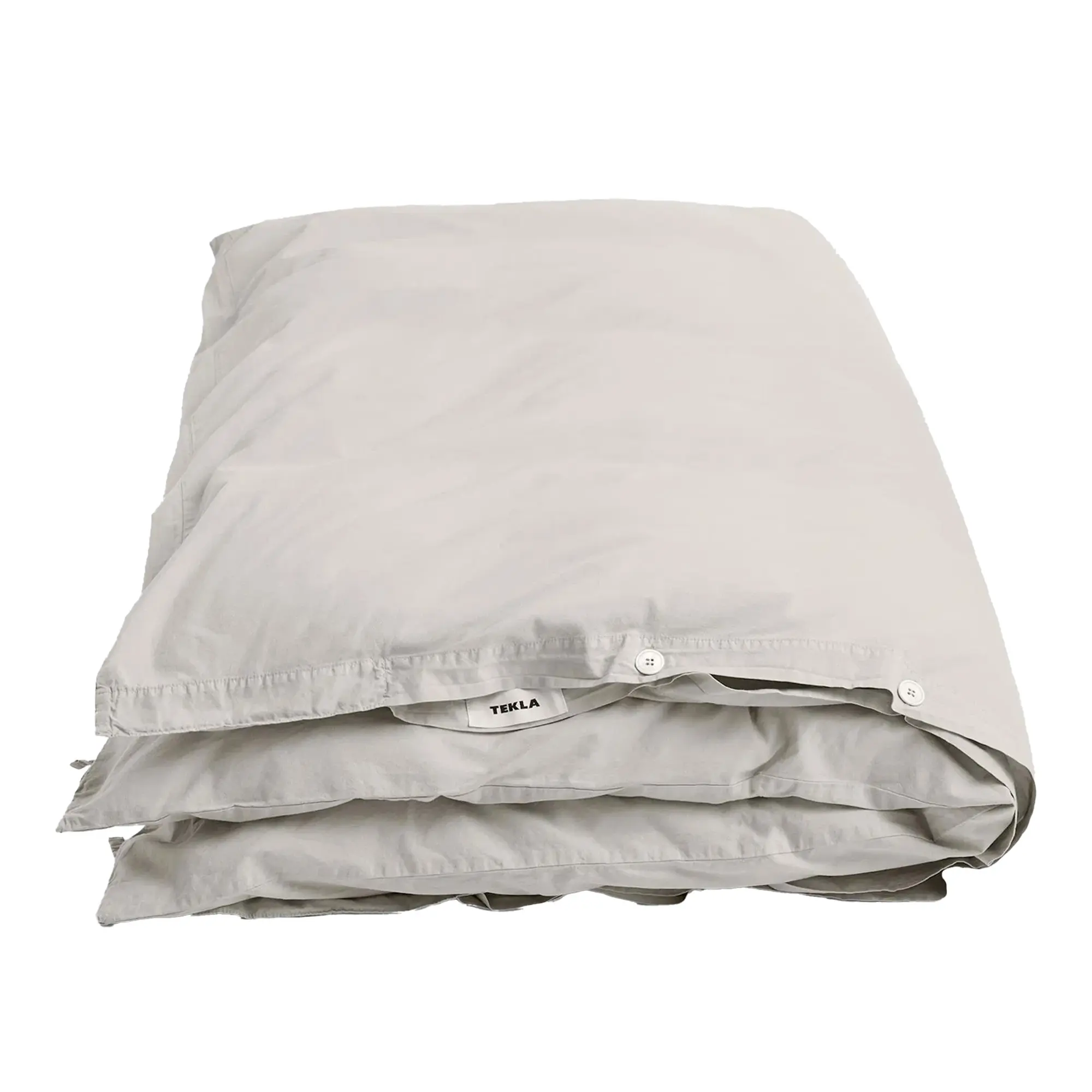 Percale Solid Soft Grey dynetrekk