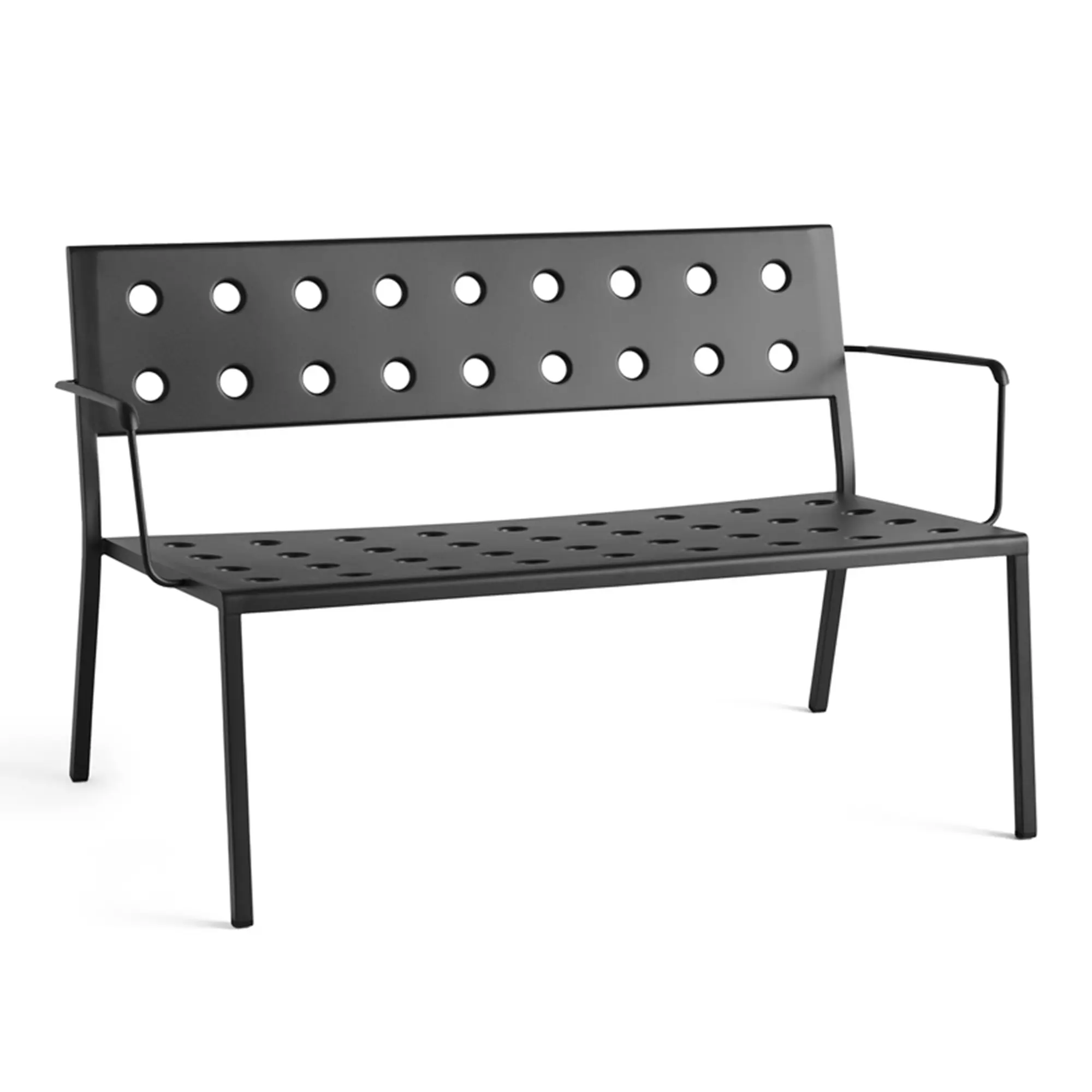 Balcony loungebänk med armstöd