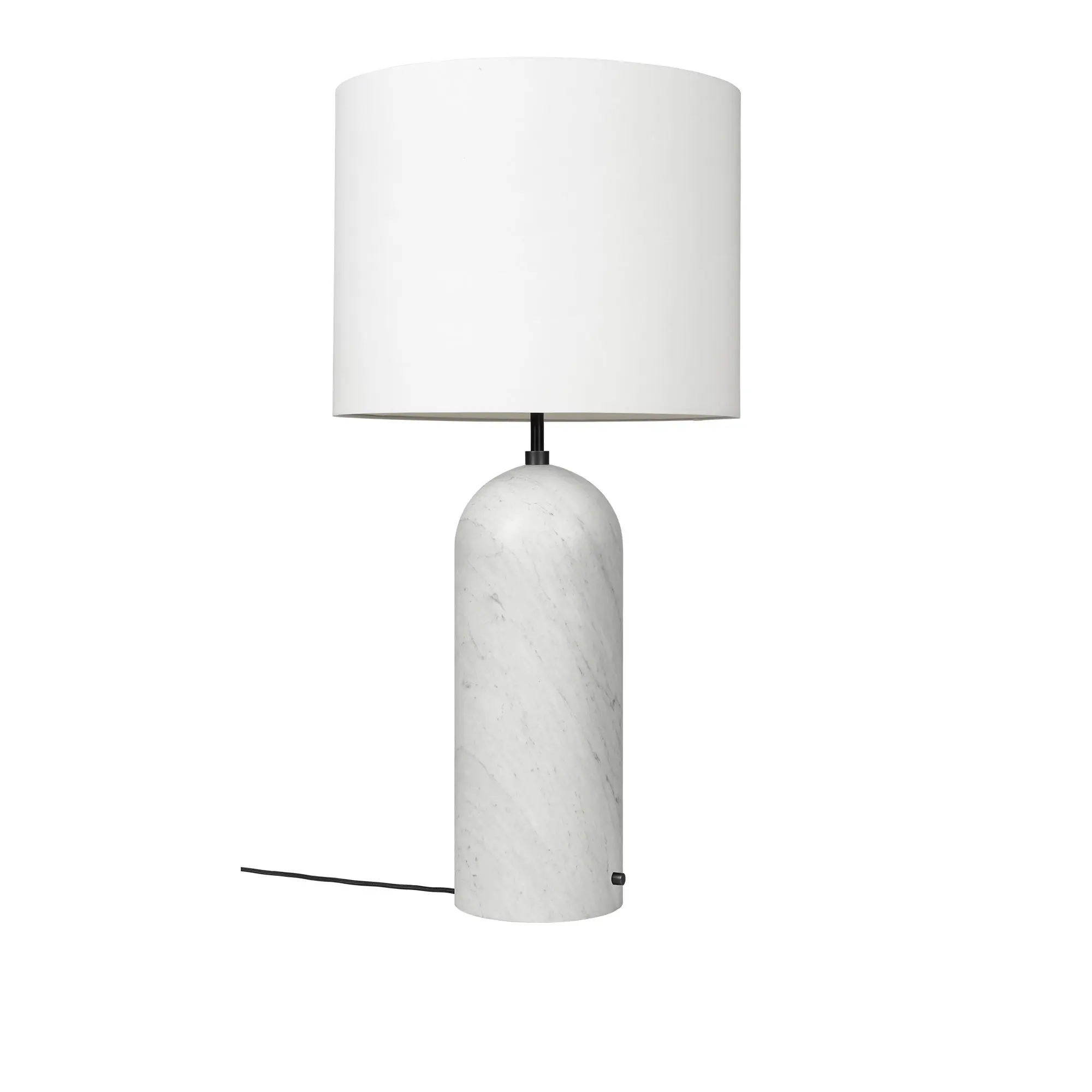 Gravity golvlampa XL Low vit marmor