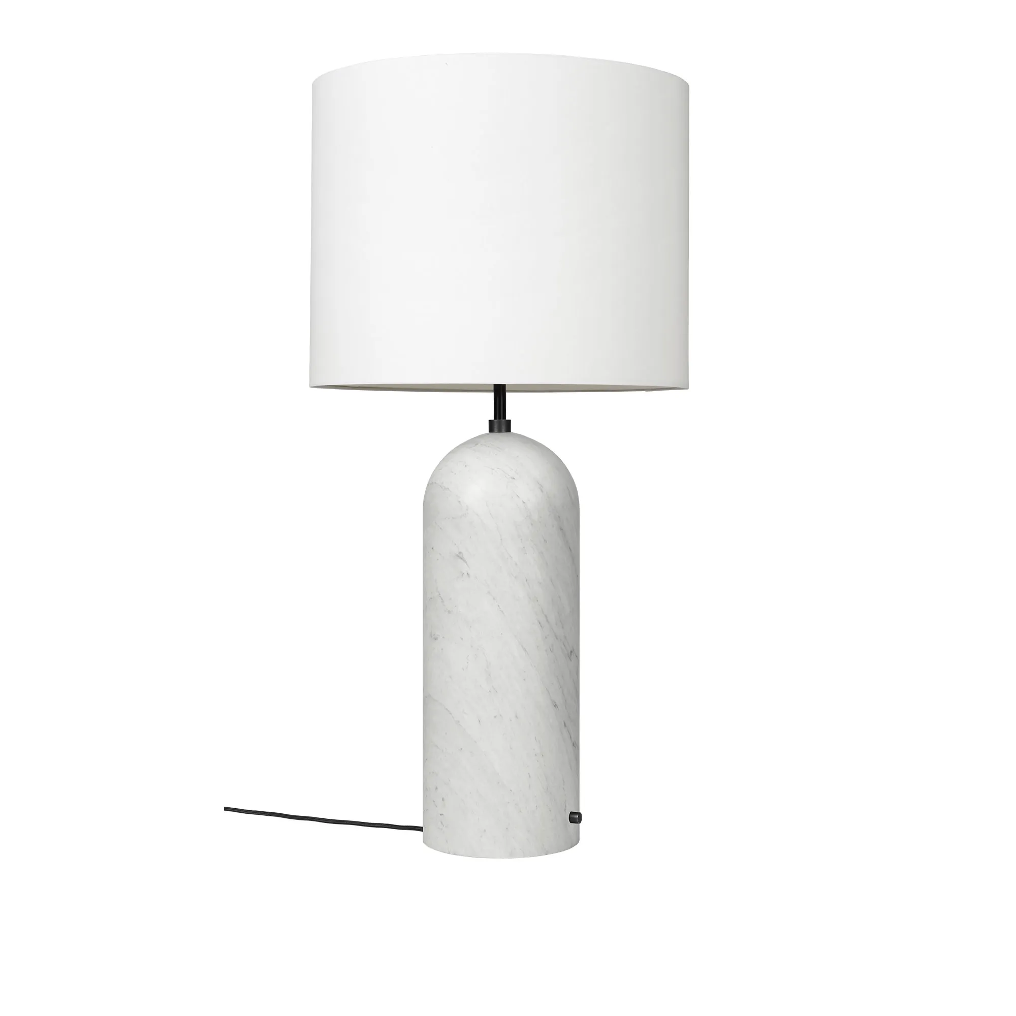 Gravity golvlampa XL Low vit marmor