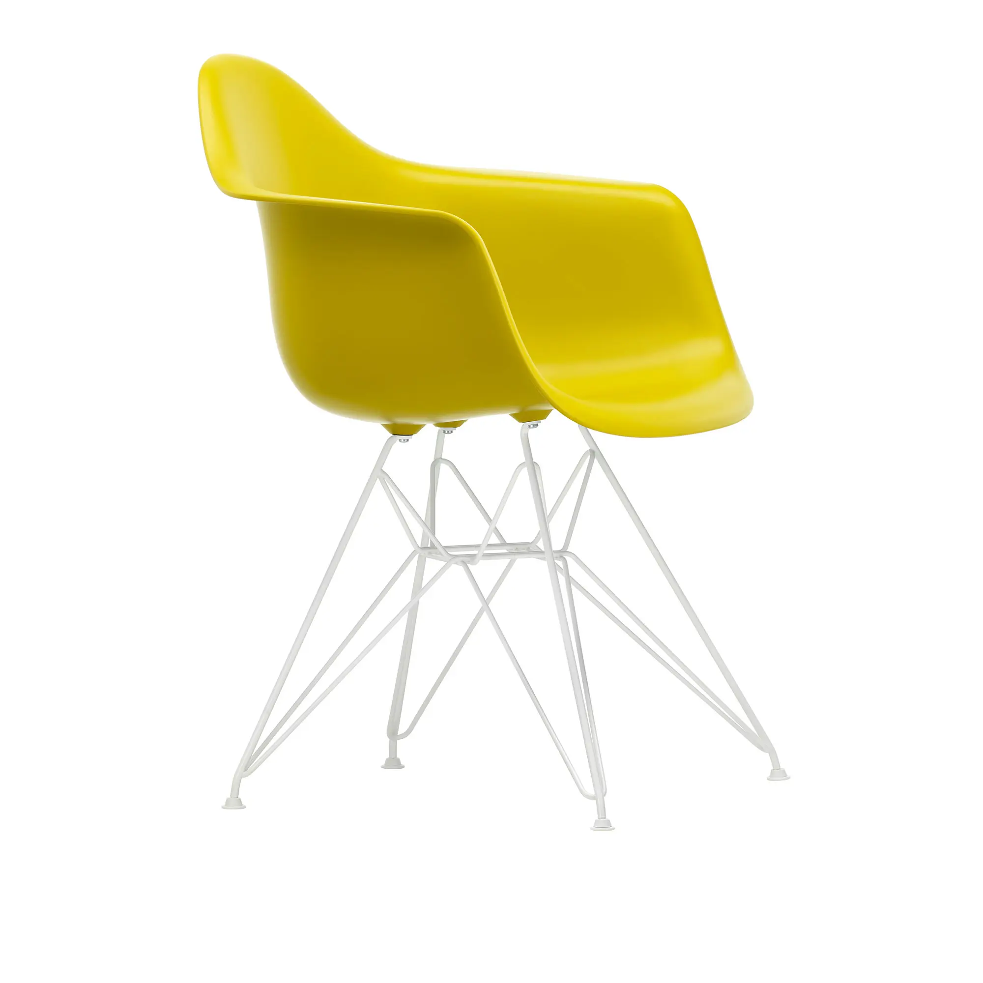 Eames RE Plastic Armchair DAR spisestuestol White