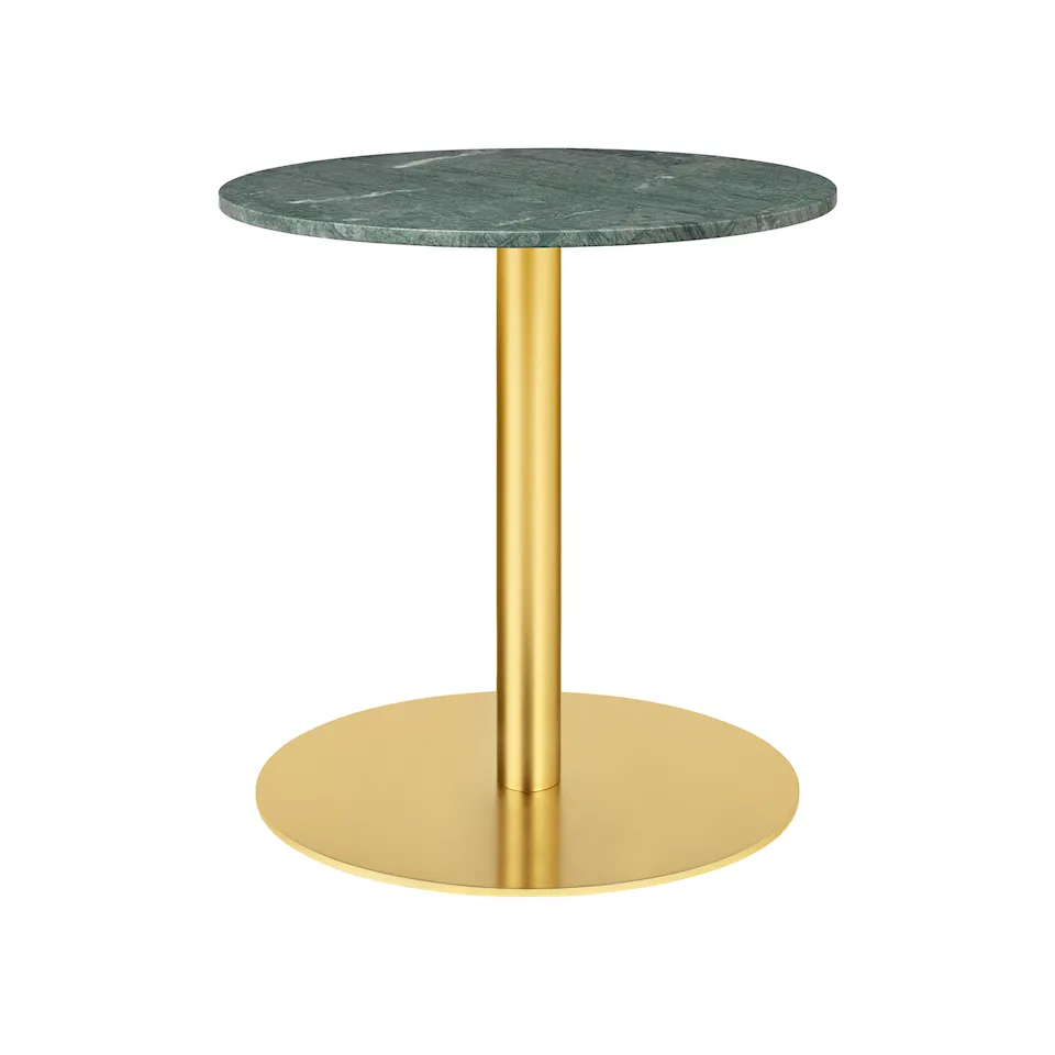 GUBI 1.0 loungebord Ø60 cm mässing