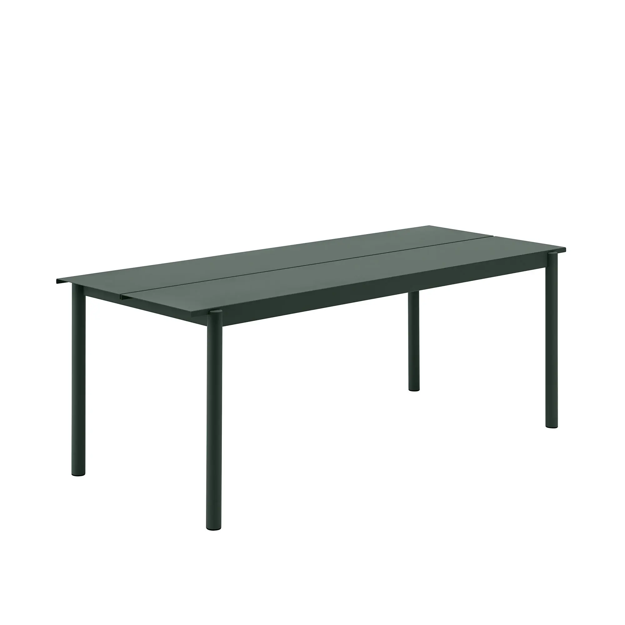 Linear steel table 200cm