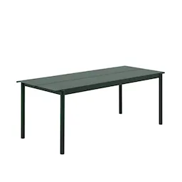 Linear Steel eettafel voor buiten 200 cm