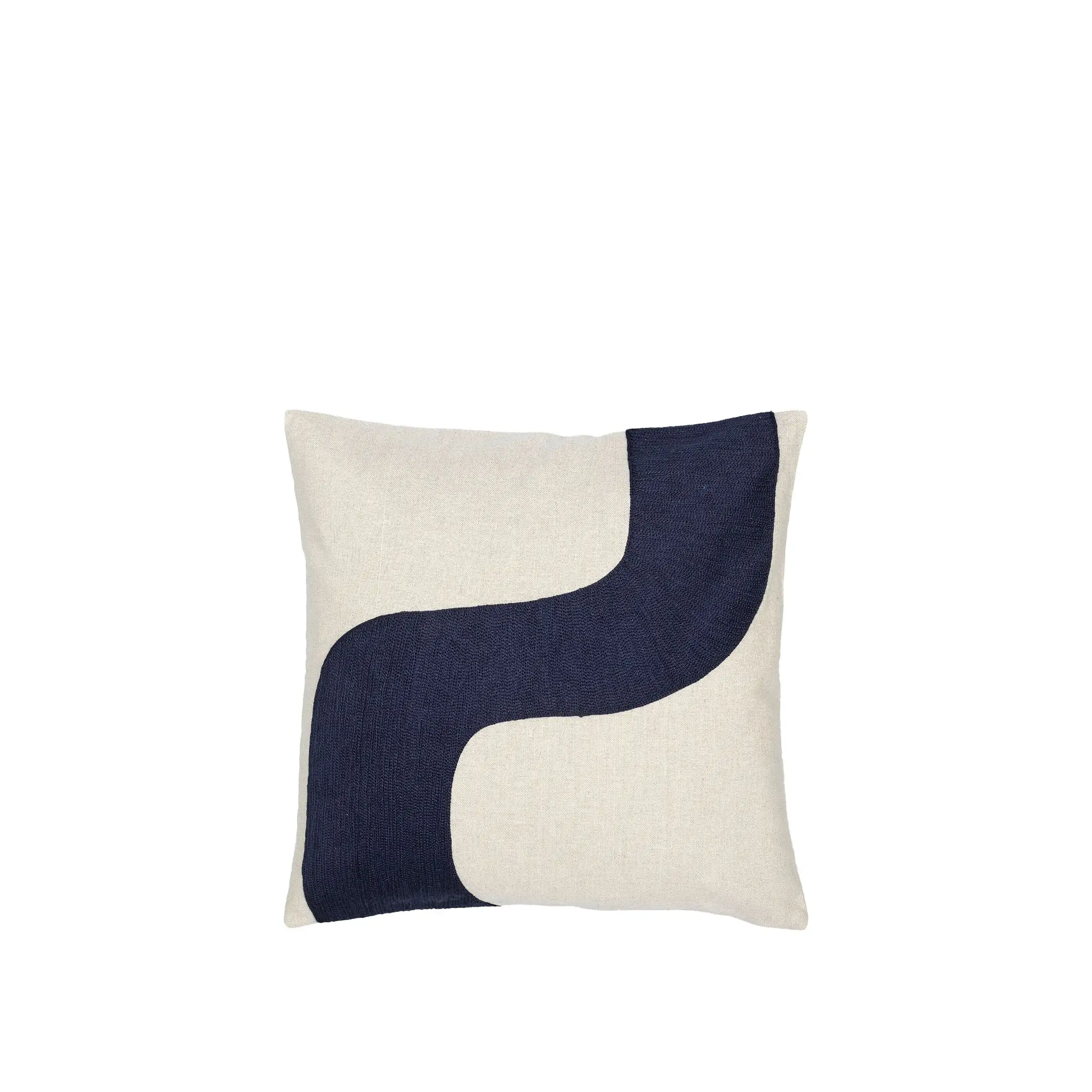 Seireeni kuddfodral 50x50 linen, dark blue
