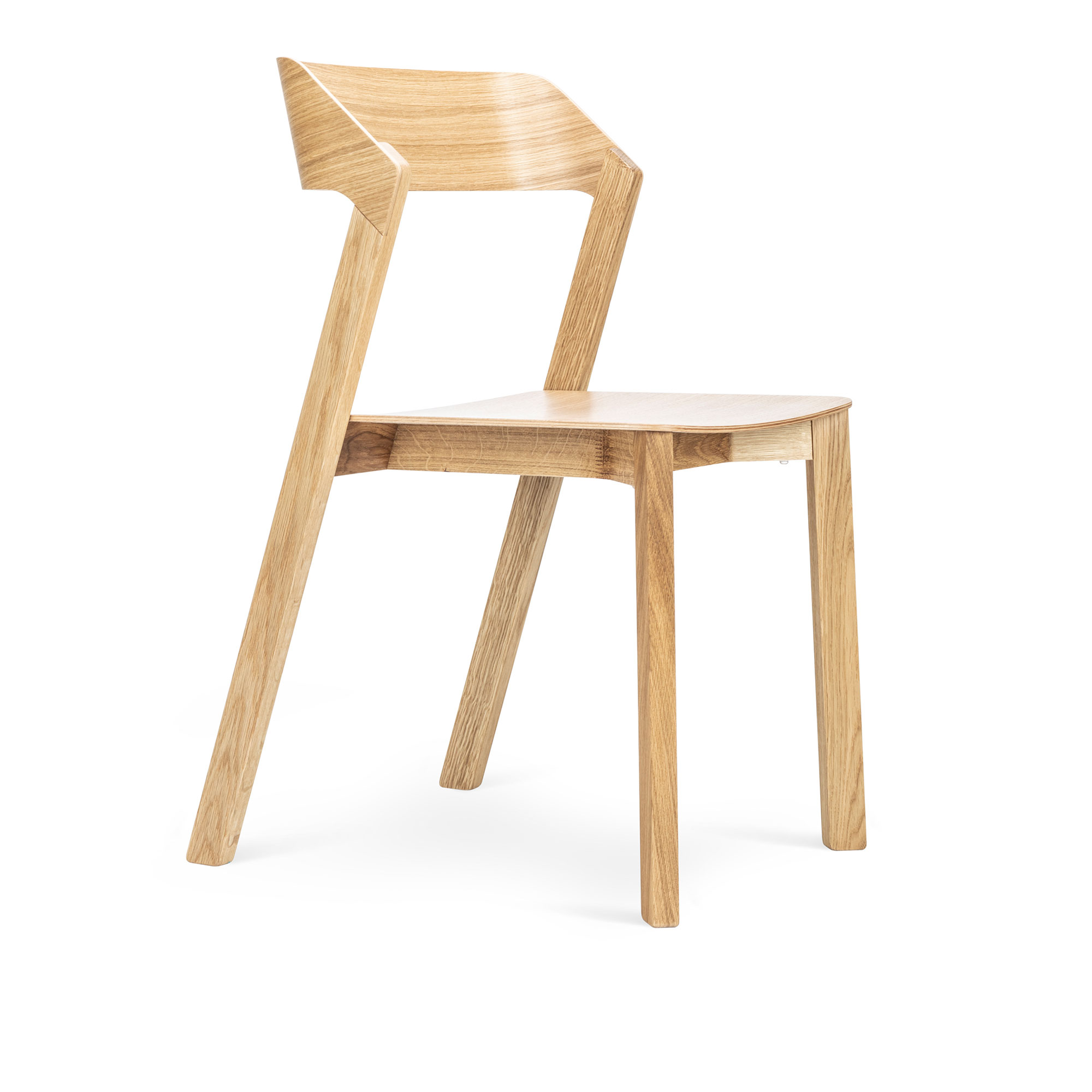 ton - merano chair natural oak oiled  - matstolar - alexander gufler - trä