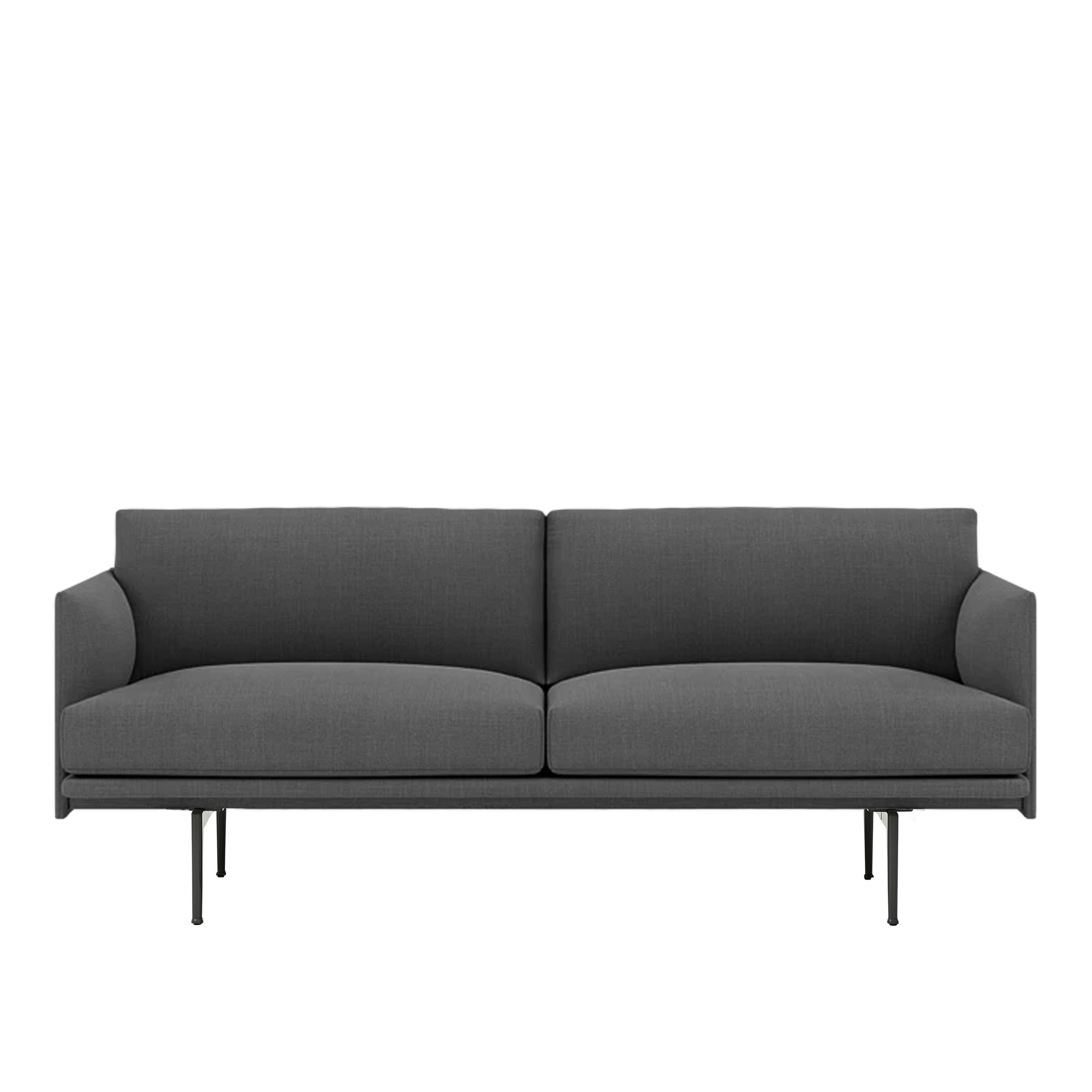 Muuto - Outline Sofa 2-seater, Remix 163 - Soffor - Anderssen & Voll - Gr&aring;