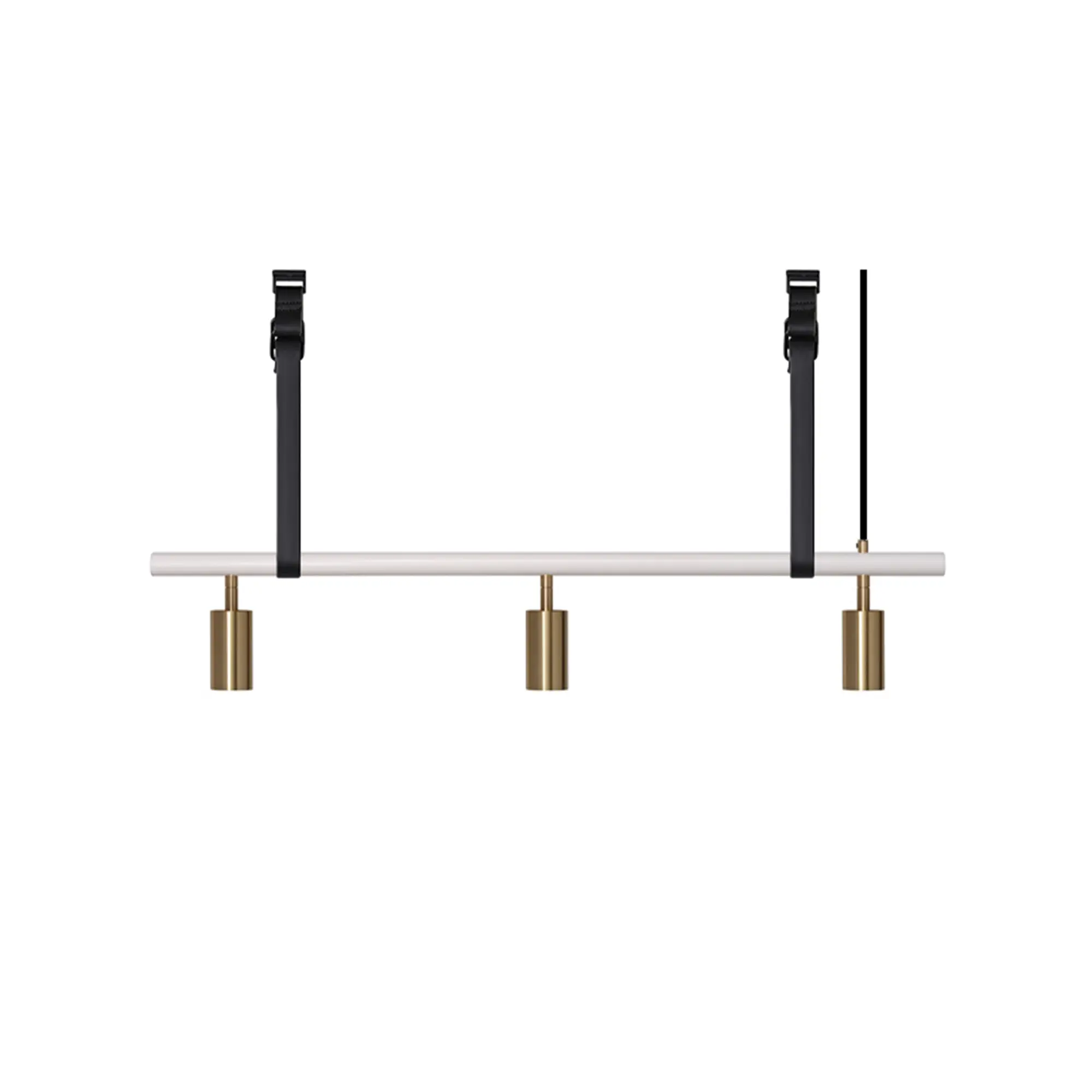 Long John 3 White/Brass