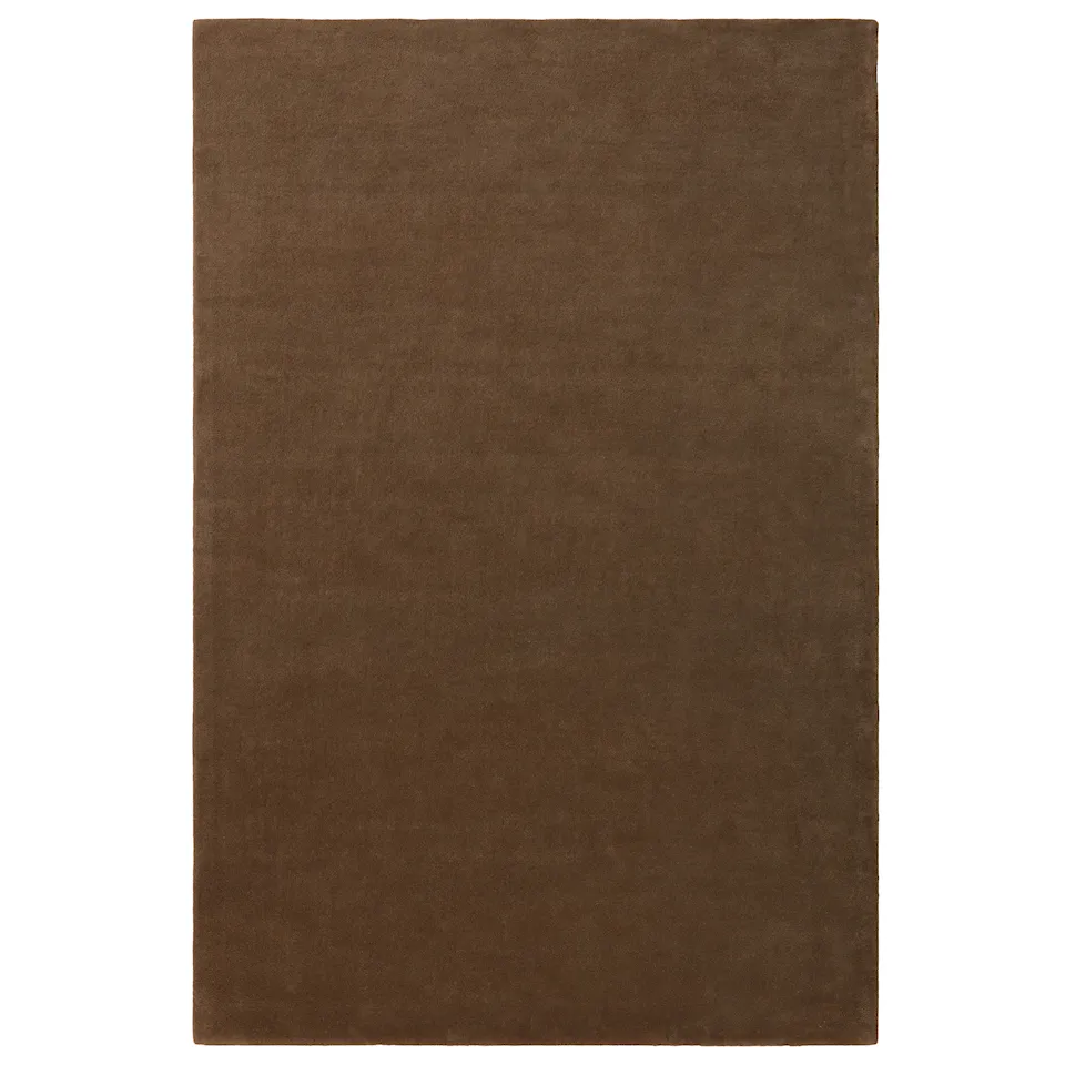 Origin Solid 300 x 400 cm Hand Tufted Rug Chocolate