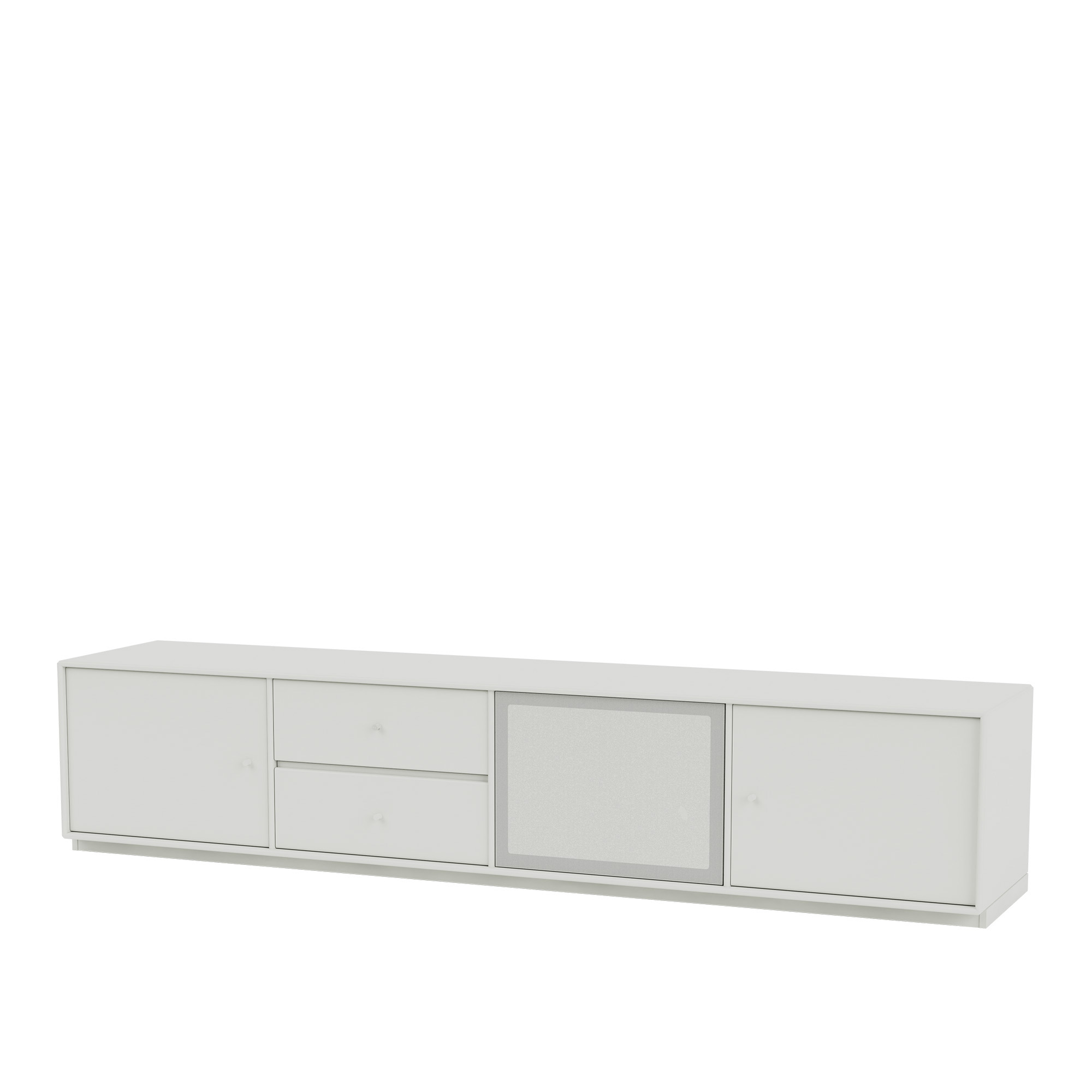 Montana - Octave Viii TV Bench 09-Nordic 06 Plinth 3 cm - TV-b&auml;nkar - Peter J. Lassen - Vit - Tr&auml;