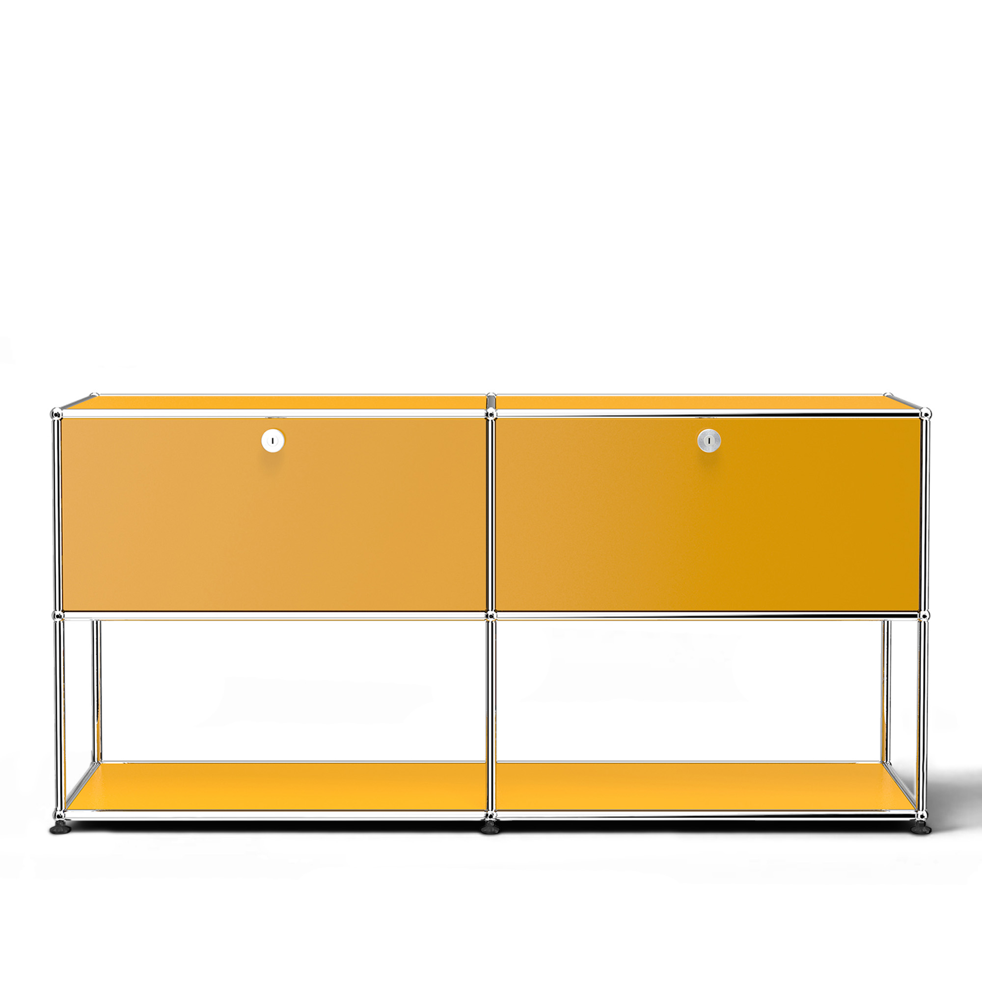 USM - USM Haller 40 Sideboard Golden Yellow - Sk&auml;nkar och sideboards - Fritz Haller & Paul Sch&auml;rer - Gul - Metall