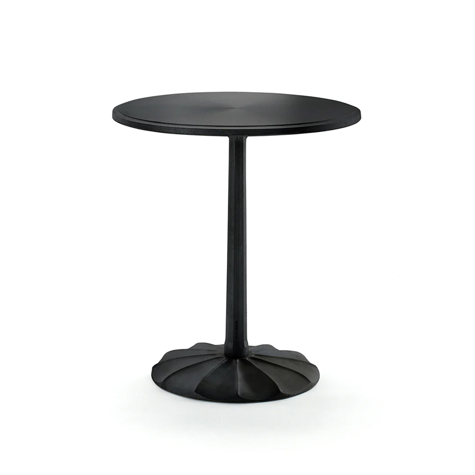 Byarums Bruk - Bord Uppsala Ø 65 Svartlackerad Aluminium/Svartlackerad Aluminium - Småbord & Sidobord utomhus - Björn Alge - Svart - Metall