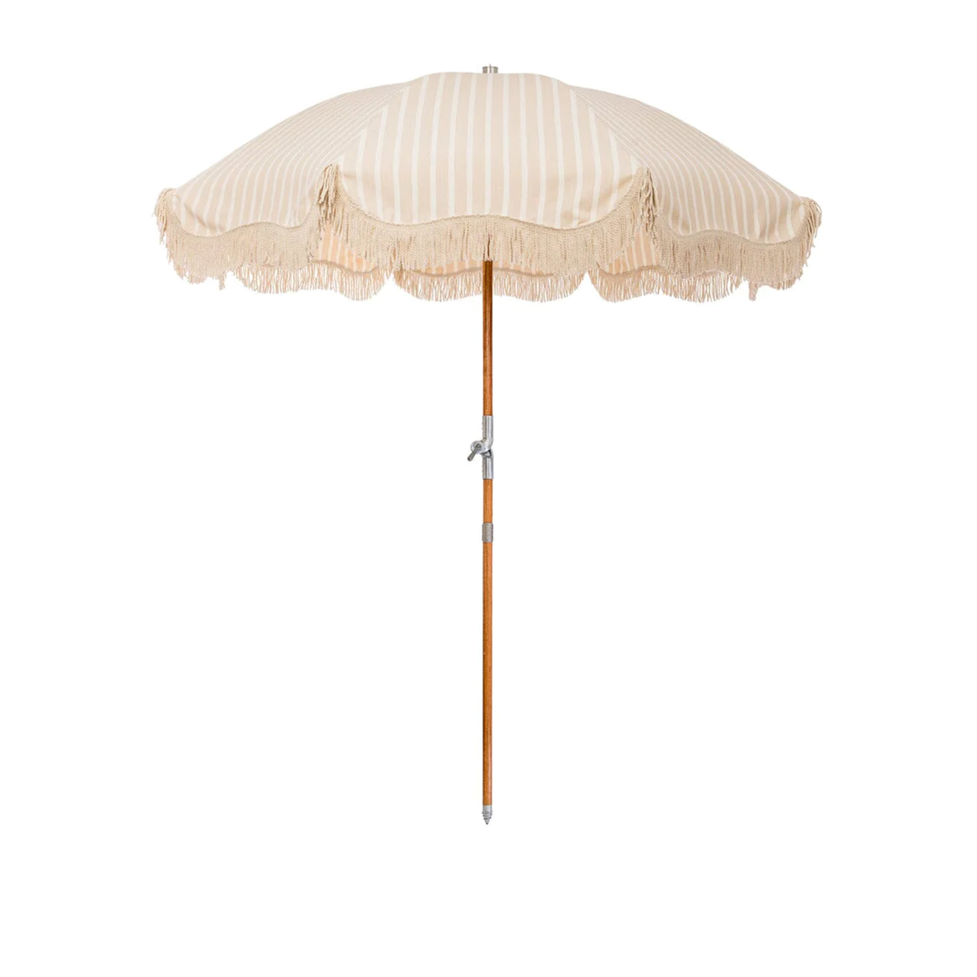 Business & Pleasure - Premium Umbrella - Monaco Natural Stripe - Parasoll
